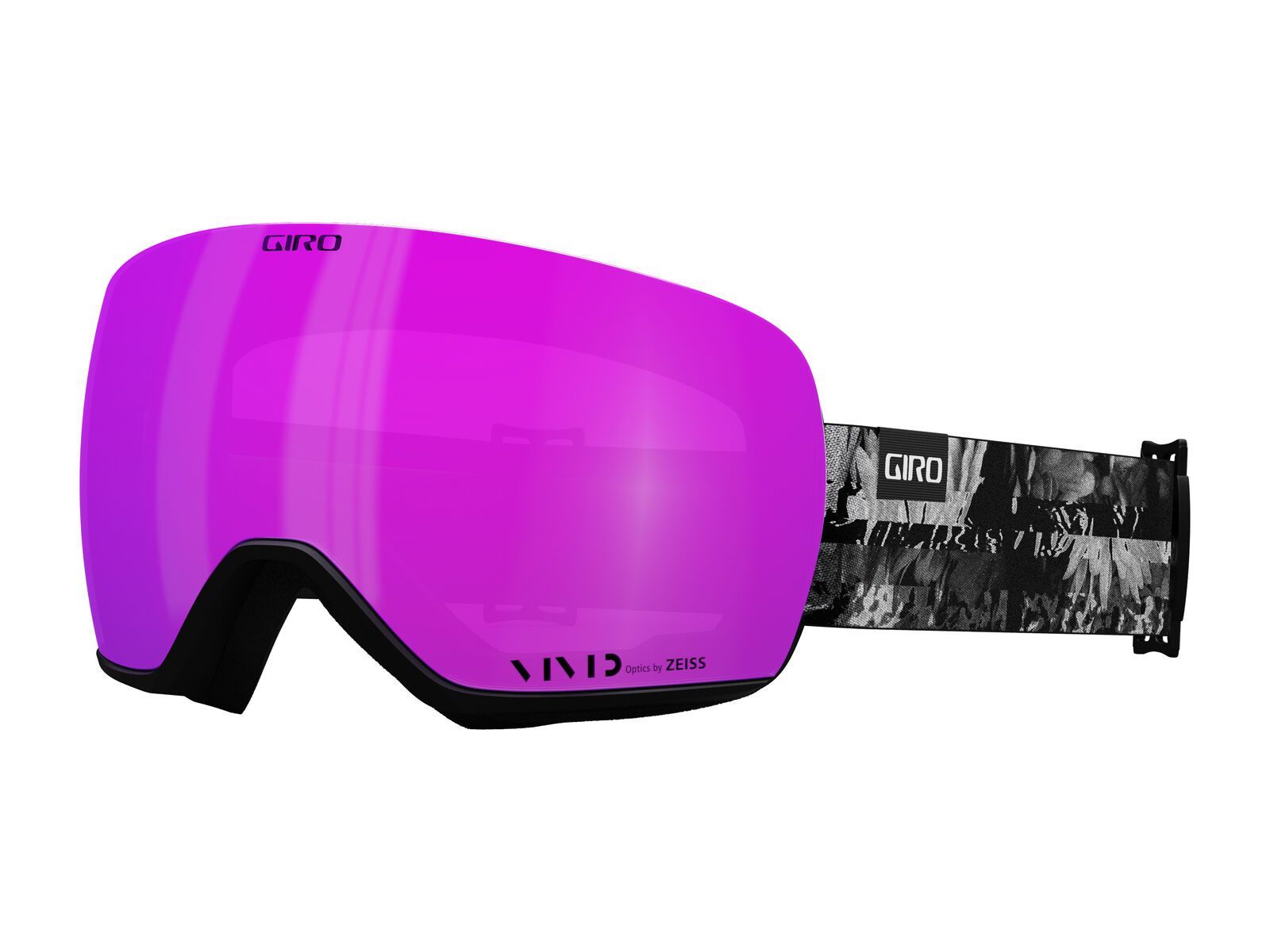 Giro Lusi Vivid Pink, black/white data mosh - Bild 1