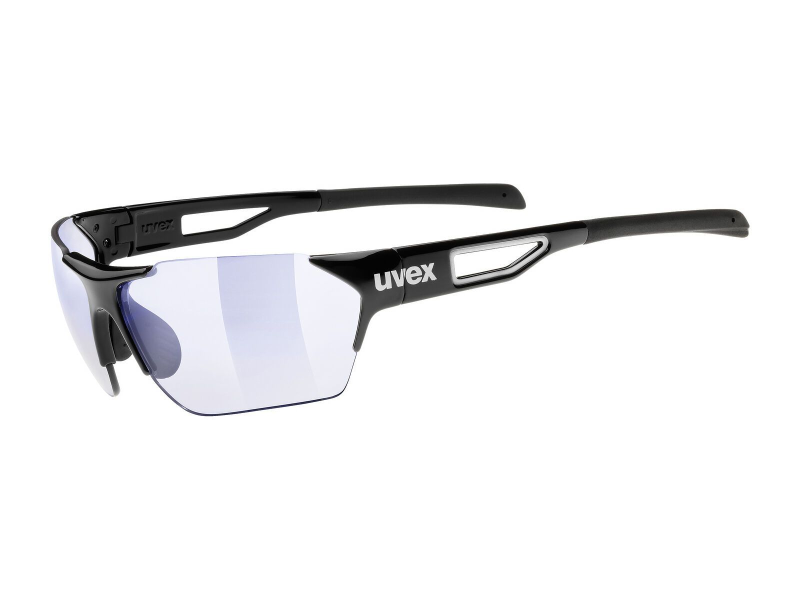 uvex Sportstyle 202, black/Lens: variomatic litemirror blue - Bild 1