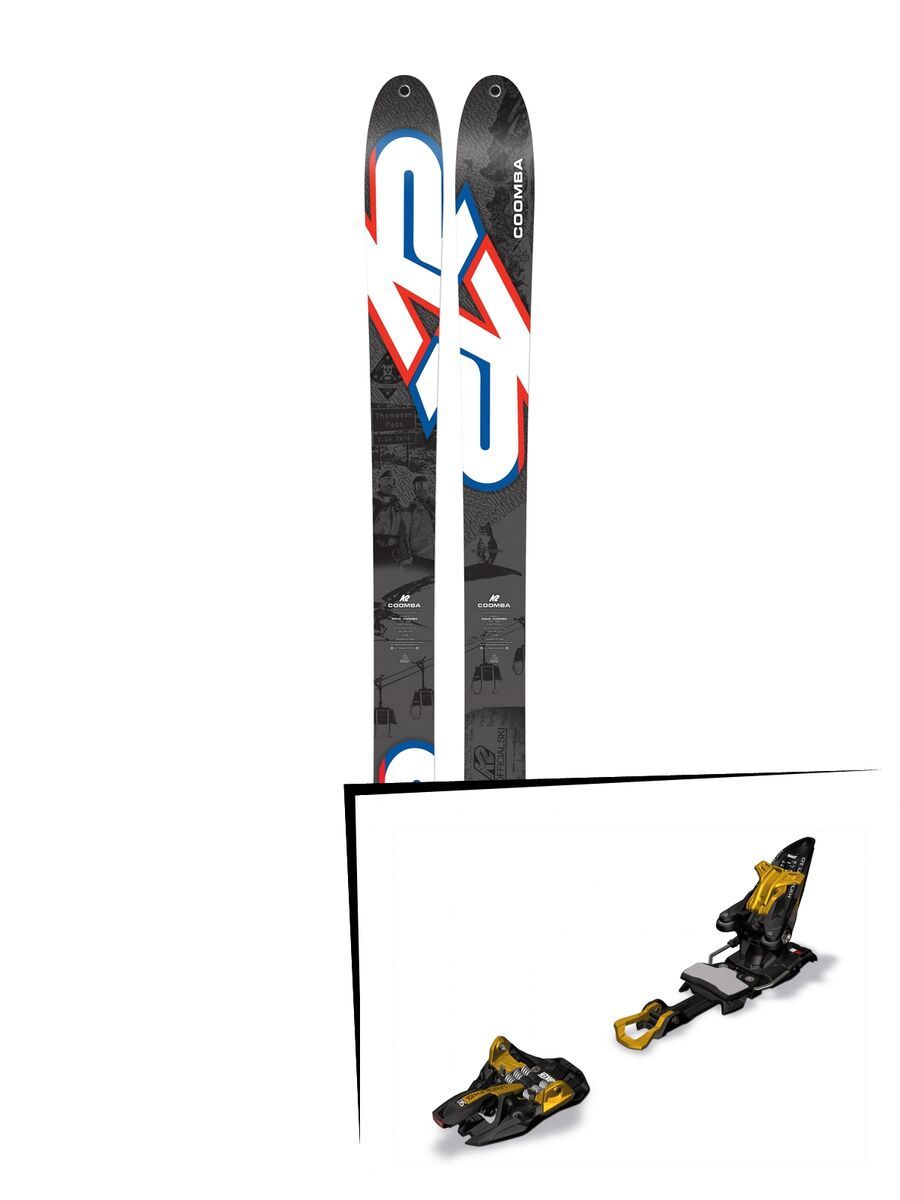 Set: K2 SKI Coomback 104 2017 + Marker Kingpin 10 (1289301) - Bild 1