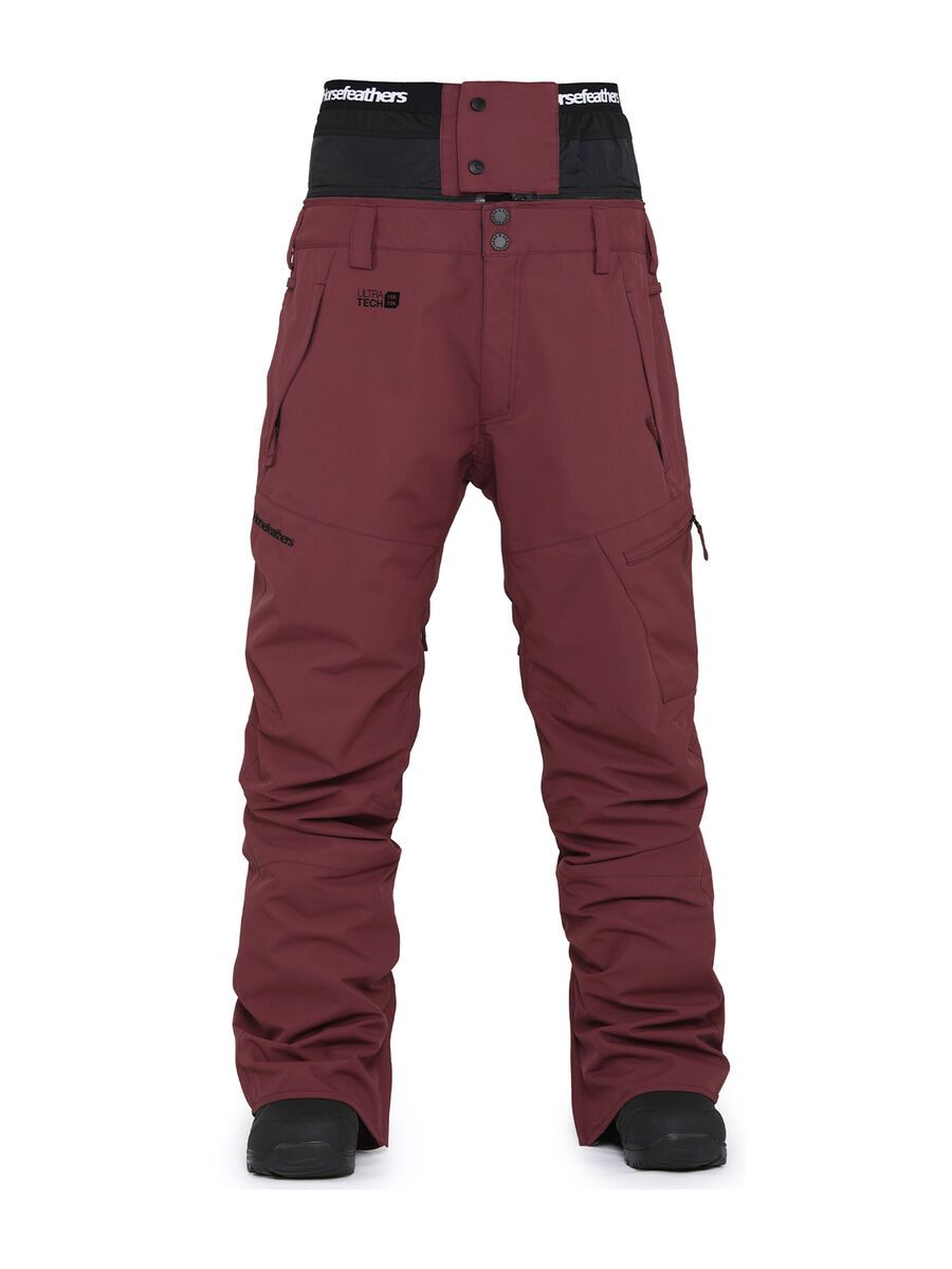 Horsefeathers Charger Pants, burgundy - Bild 2