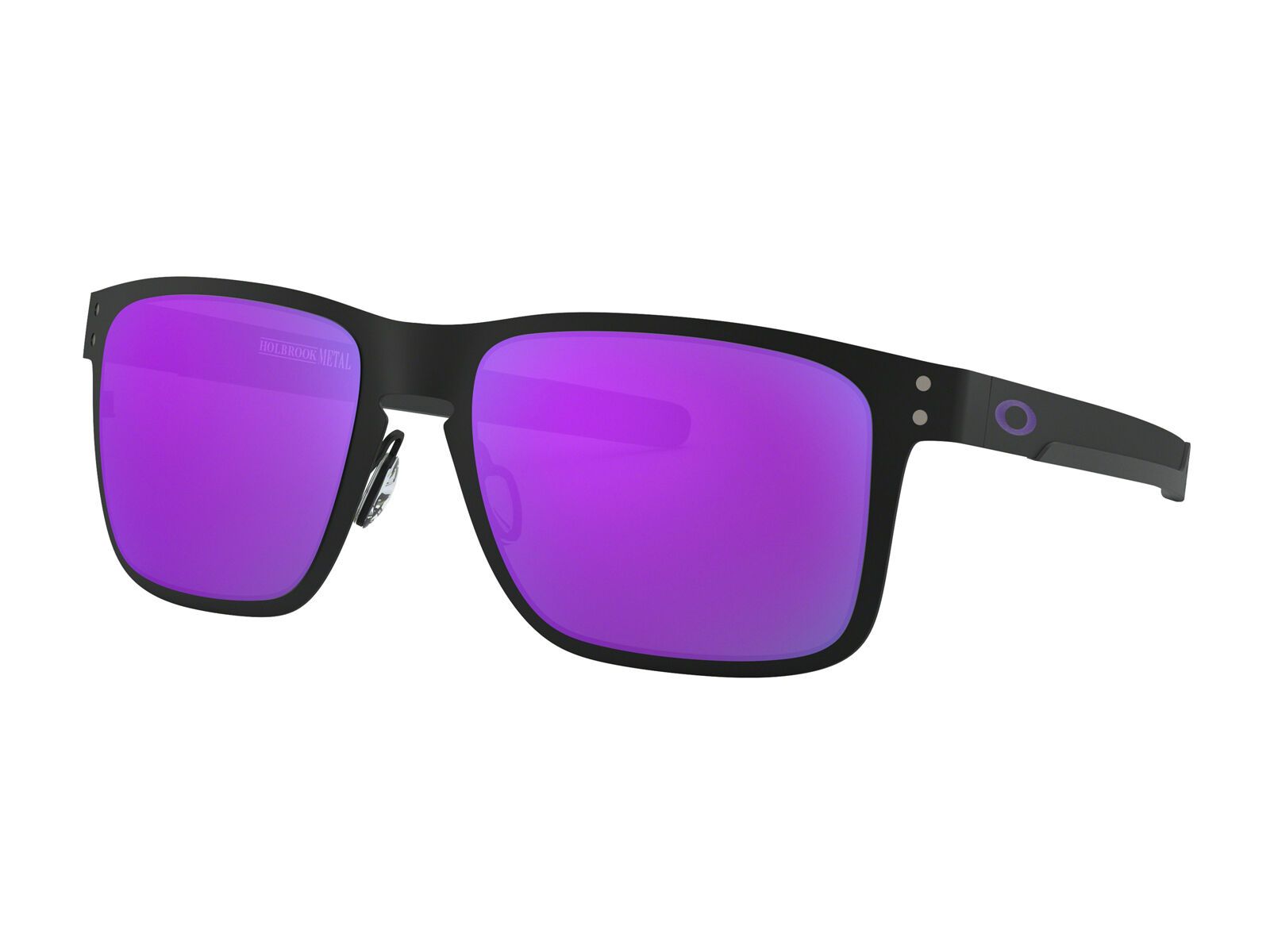 Oakley Holbrook Metal, matte black/Lens: violet iridium - Bild 1