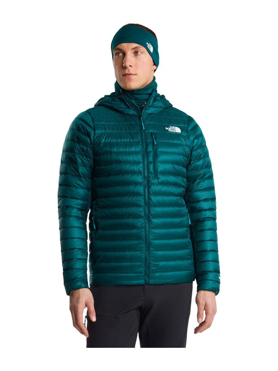 The North Face M Bettaforca LT Down Hoodie, pacific teal/restorativ - Bild 3