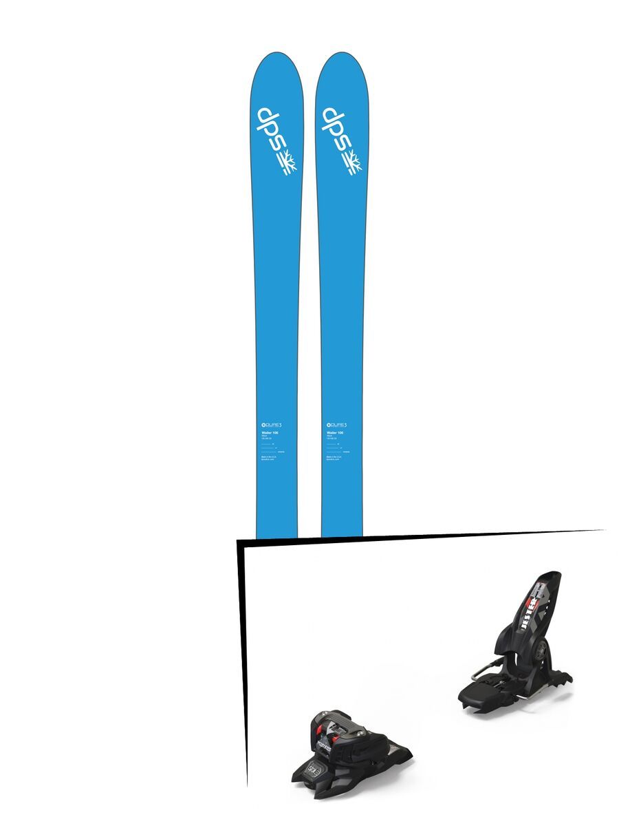 Set: DPS Skis Wailer 106 2017 + Marker Jester 16 ID (2319329) - Bild 1