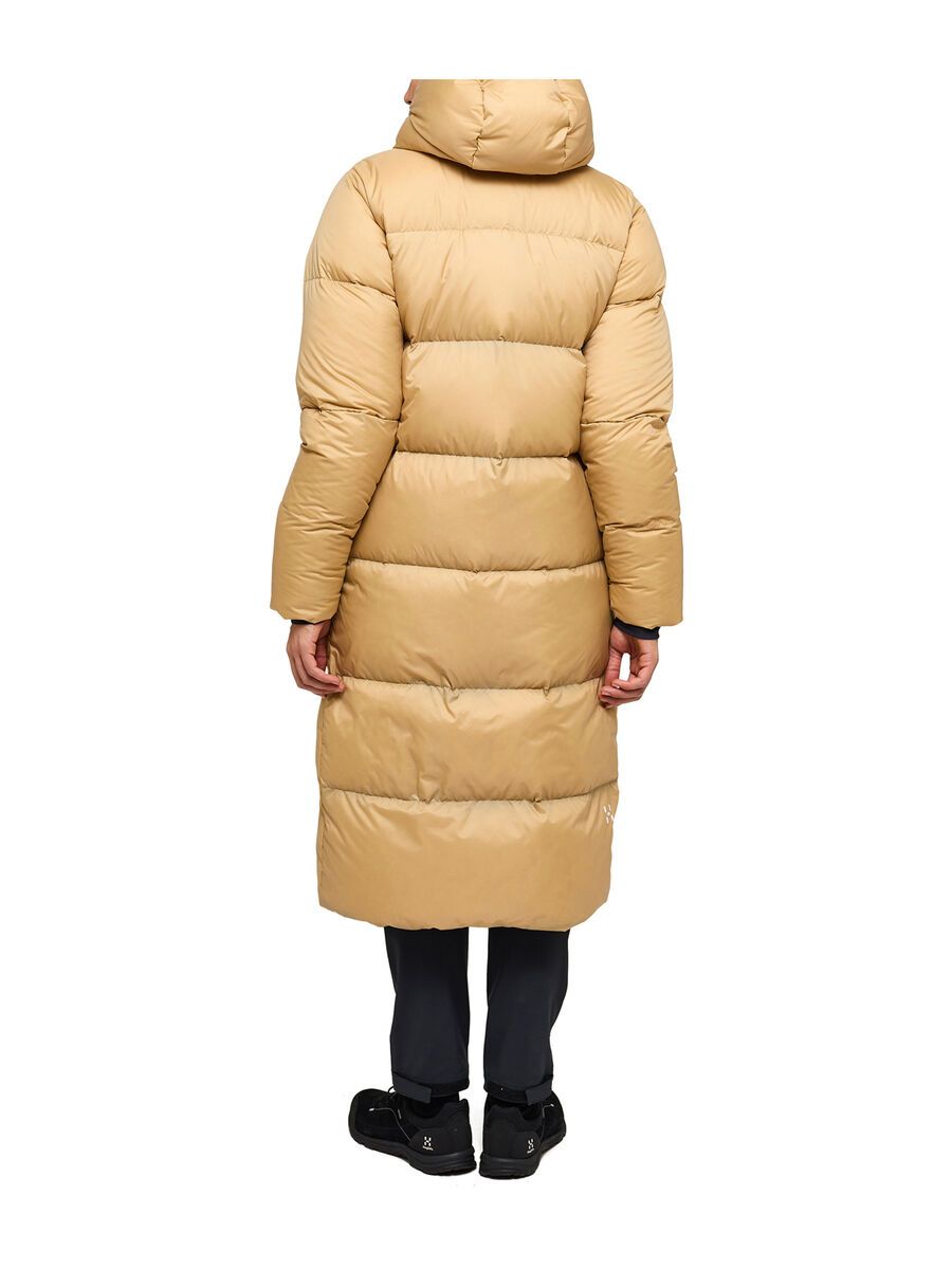 Haglöfs Long Down Parka Women, sand - Bild 5