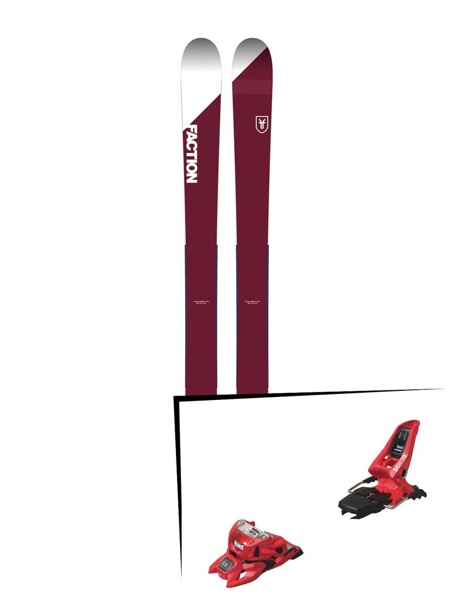 Set: Faction Candide 3.0 2018 + Marker Squire 11 ID red - Bild 1