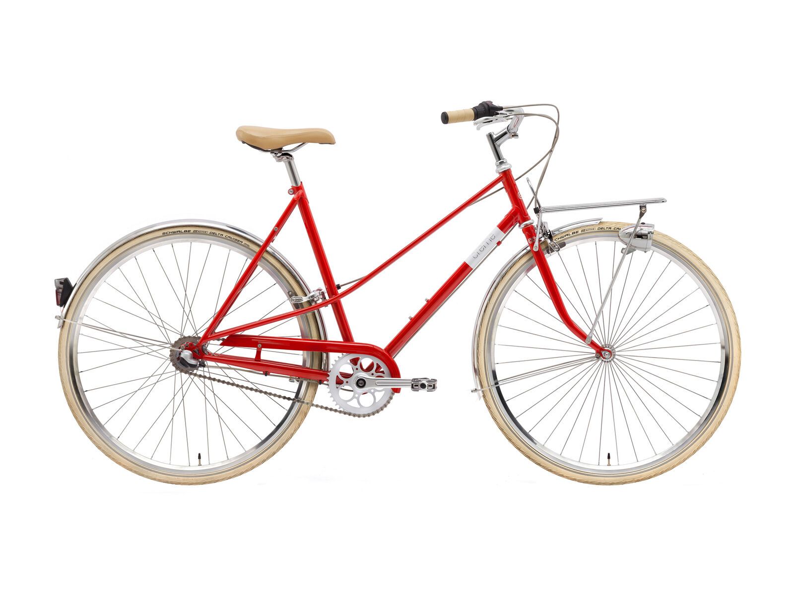 Creme Cycles Caferacer Lady Solo, 3 Speed, red - Bild 1