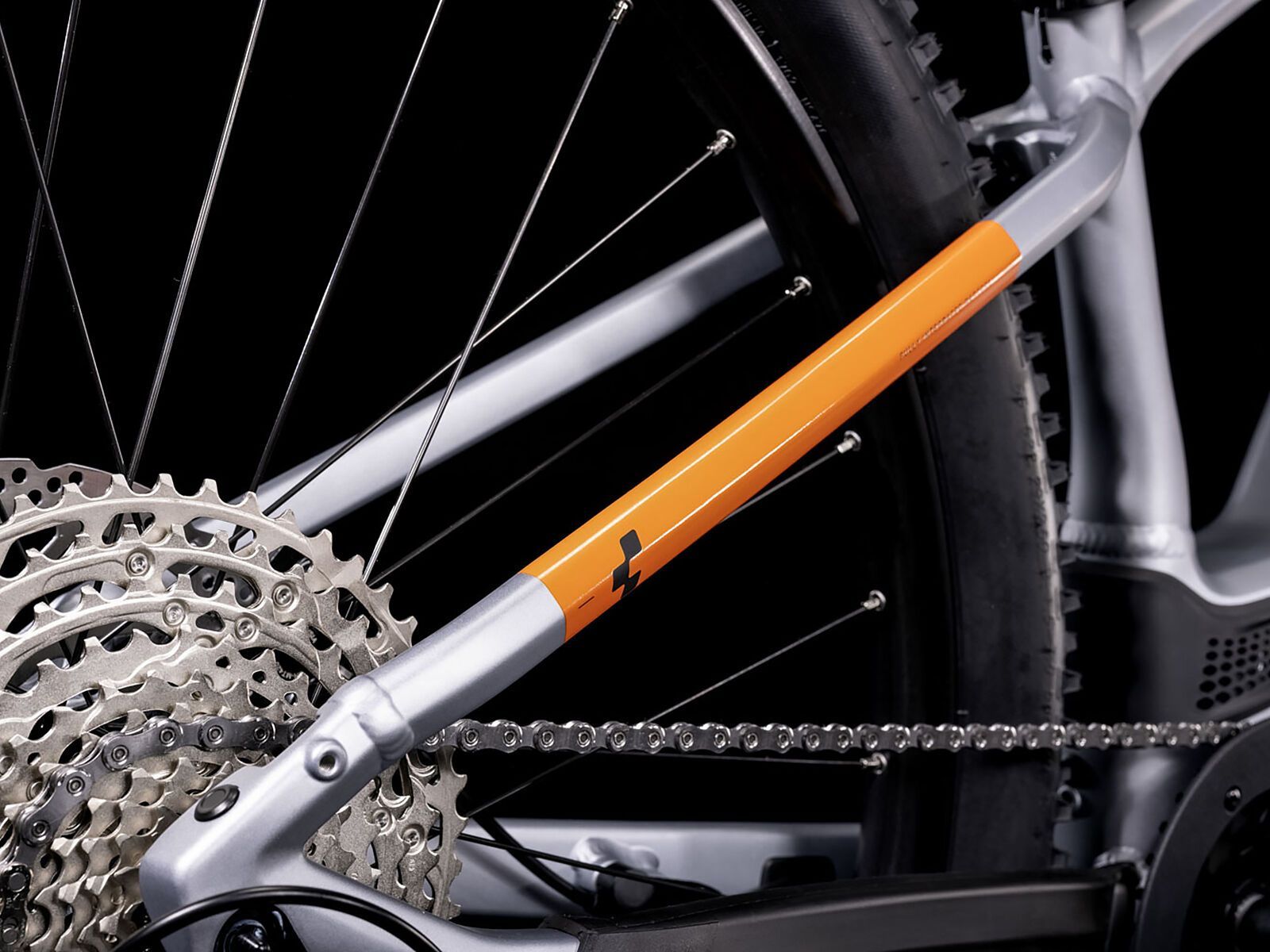 Cube Reaction Hybrid SL 625 29 Trapeze, polarsilver´n´orange - Bild 3