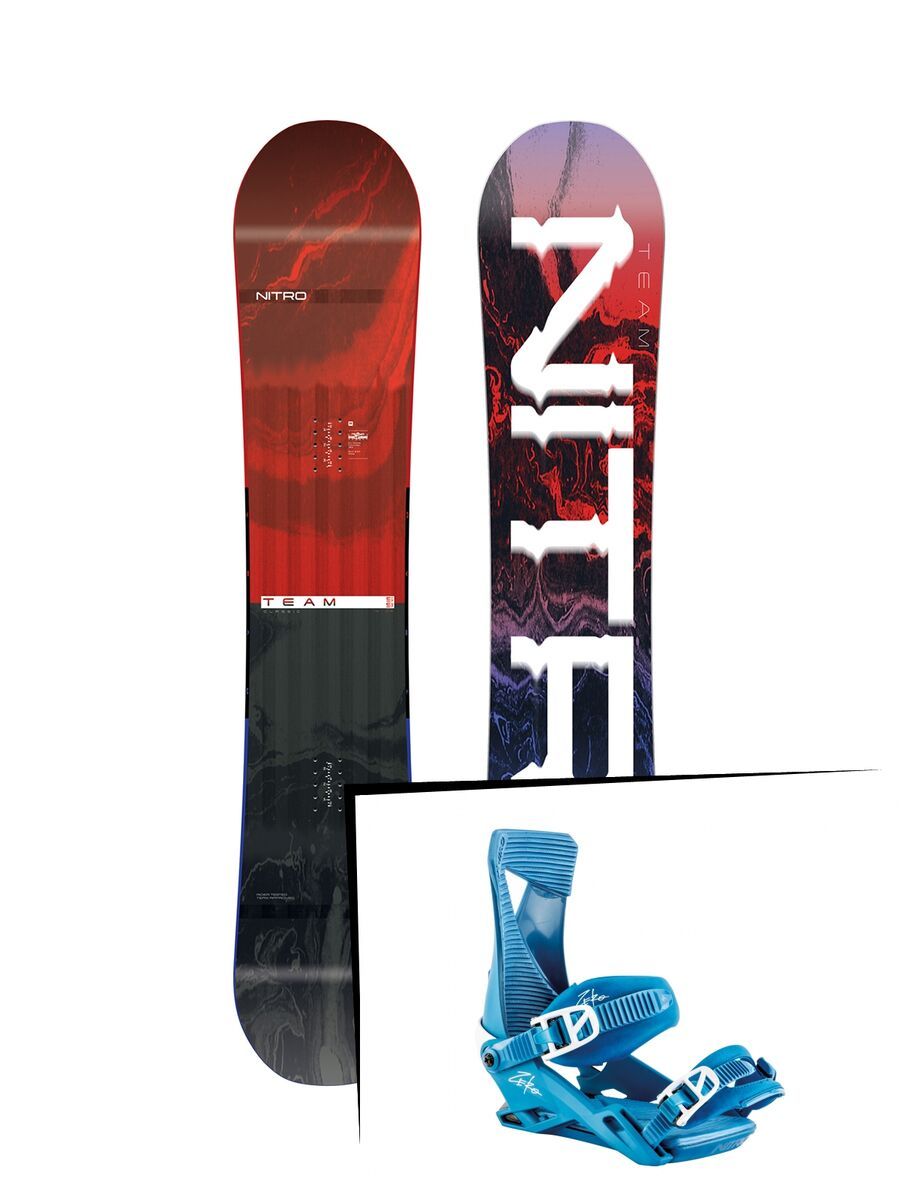 Set: Nitro Team Gullwing Wide 2019 + Nitro Zero blue bird - Bild 1