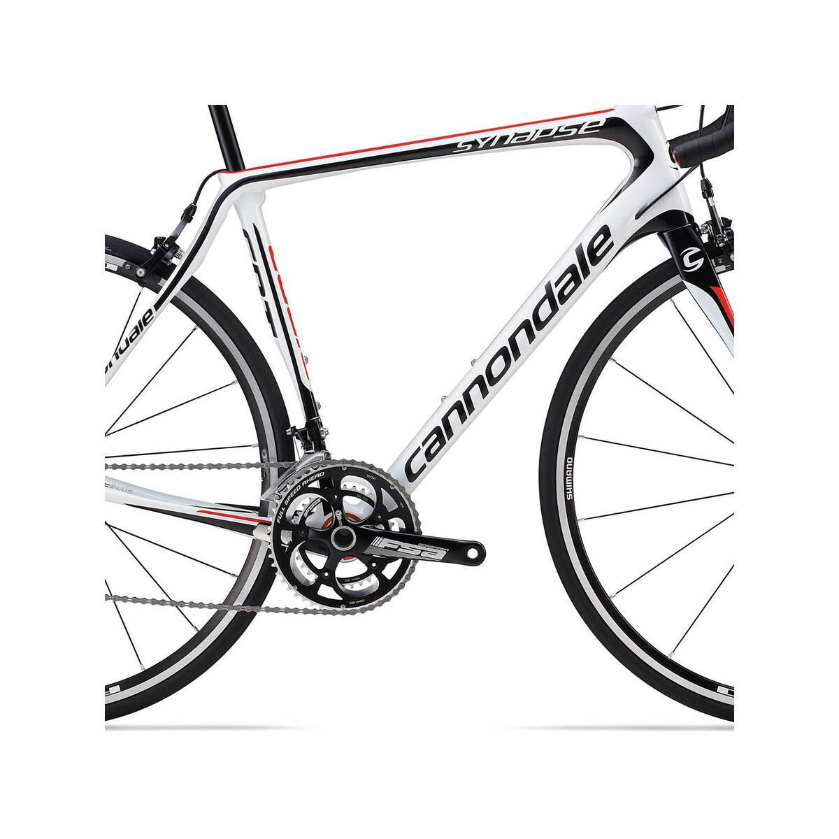 Cannondale Synapse Carbon 105 Triple, weiß - Bild 3