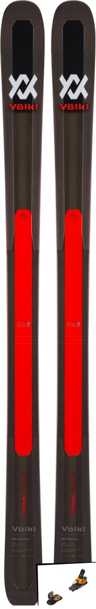 Set: Völkl M5 Mantra 2019 + Salomon Warden MNC 13 saffron/black - Bild 1