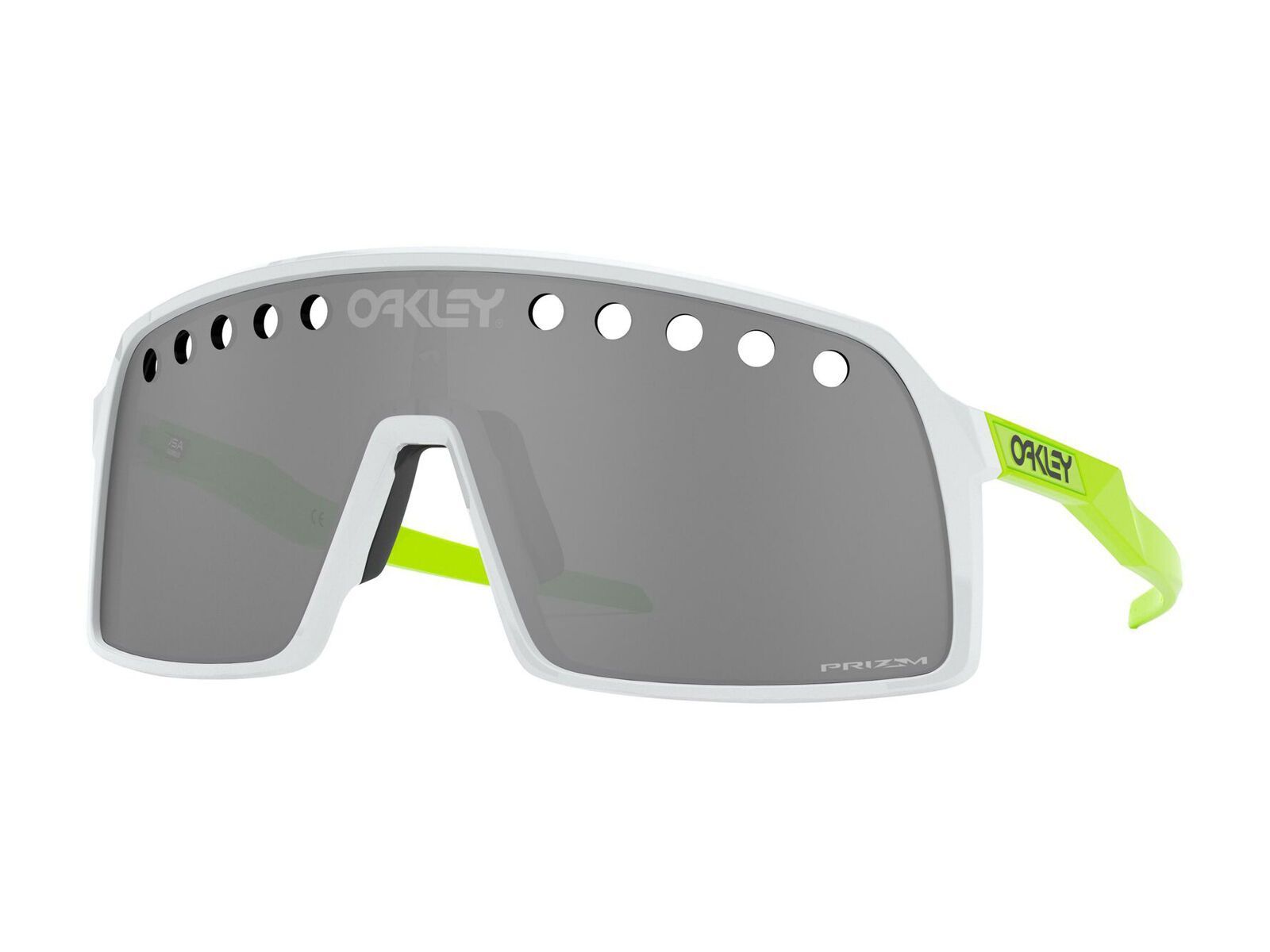 Oakley Sutro Prizm, polished white/Lens: prizm black vented - Bild 1