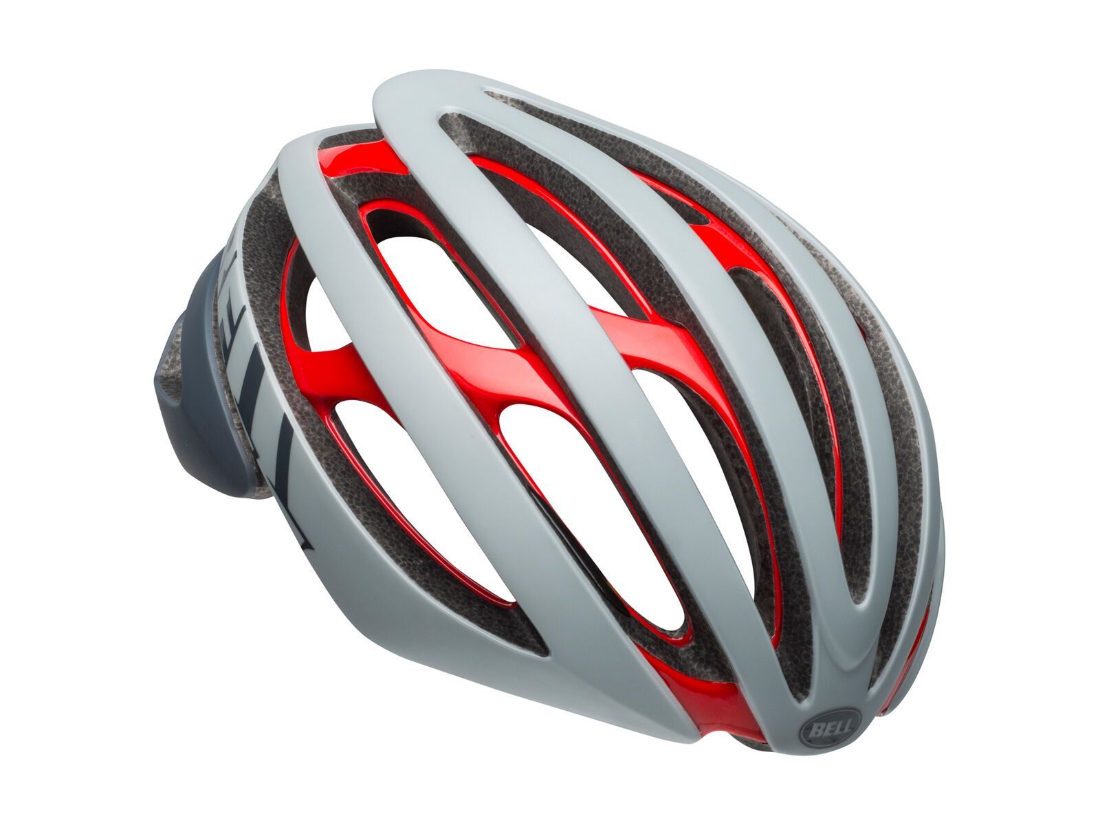 Bell Z20 MIPS, remix matte/gloss gray/crimson - Bild 2