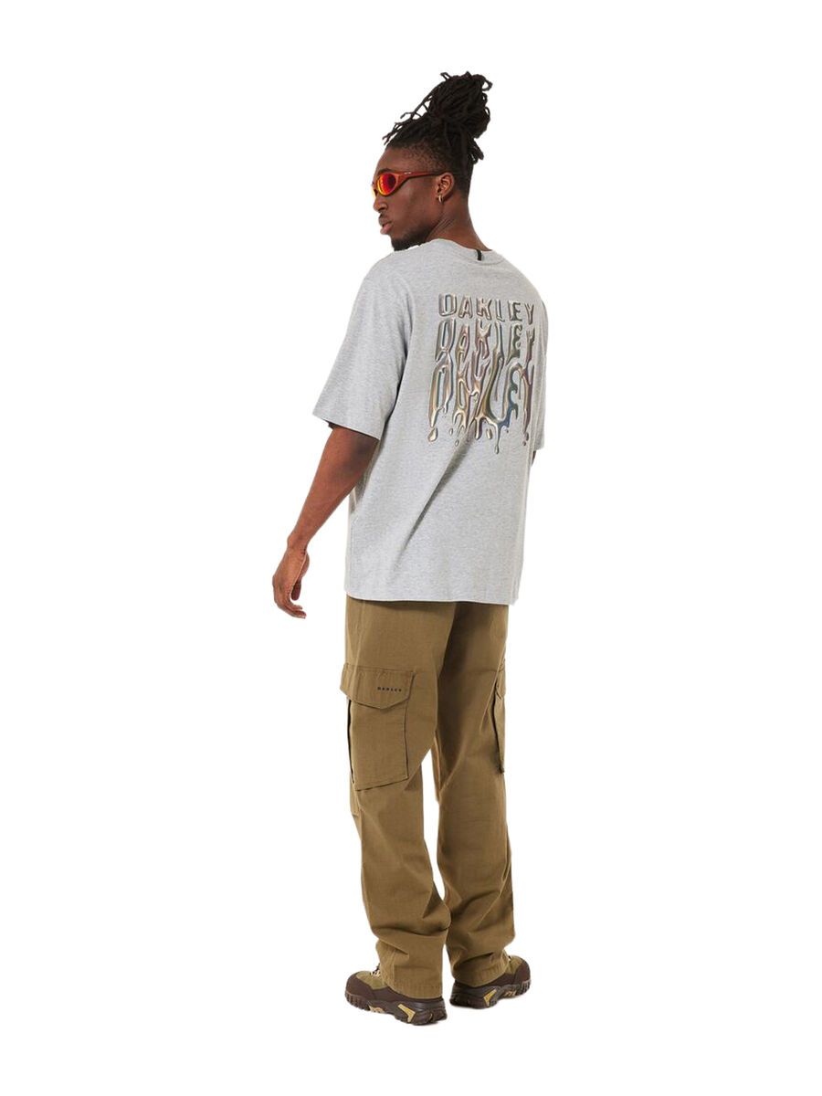 Oakley Stacked Metal Tee, new granite hthr - Bild 7