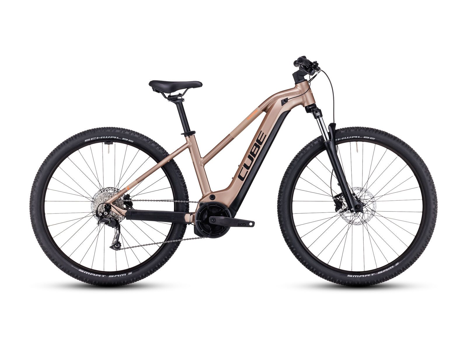 Cube Reaction Hybrid Performance 625 27.5 Trapeze, metallicbrown´n´orange - Bild 1