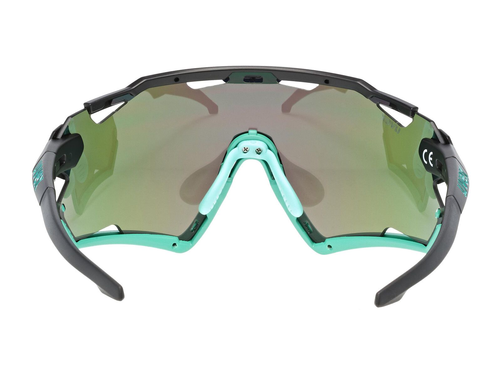 uvex sportstyle 228 mirror green, black mint mat - Bild 4