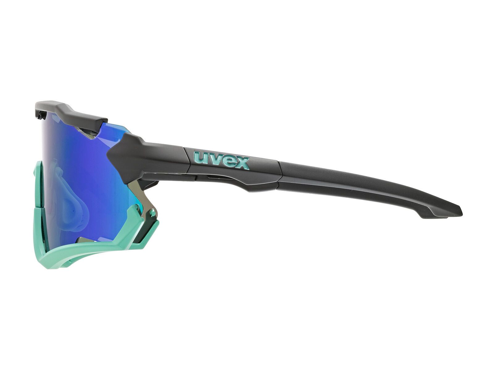 uvex sportstyle 228 mirror green, black mint mat - Bild 2