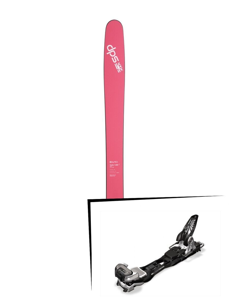 DPS Skis Set: Yvette 112 RP2 Pure3 2016 + Marker Baron EPF 13 - Bild 1