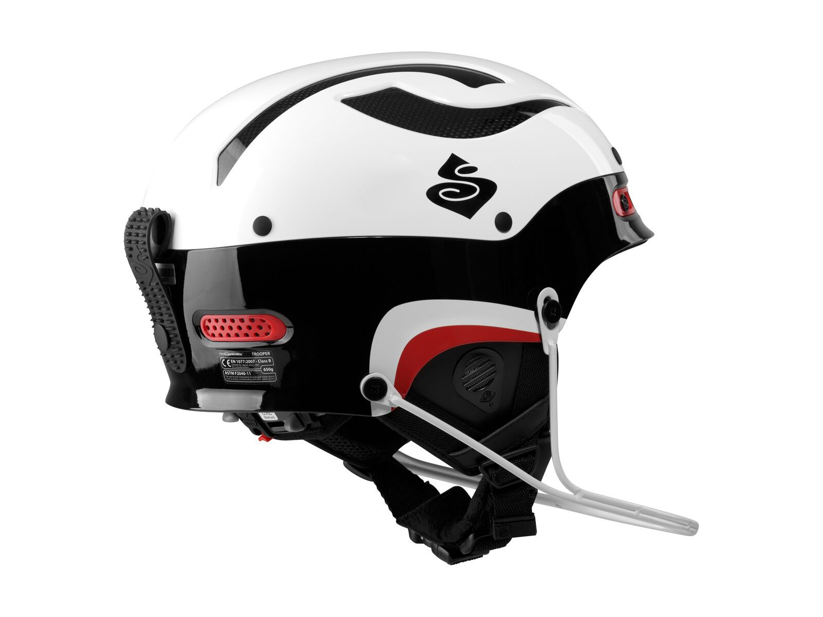 Sweet Protection Trooper SL, gloss white/gloss black - Bild 2