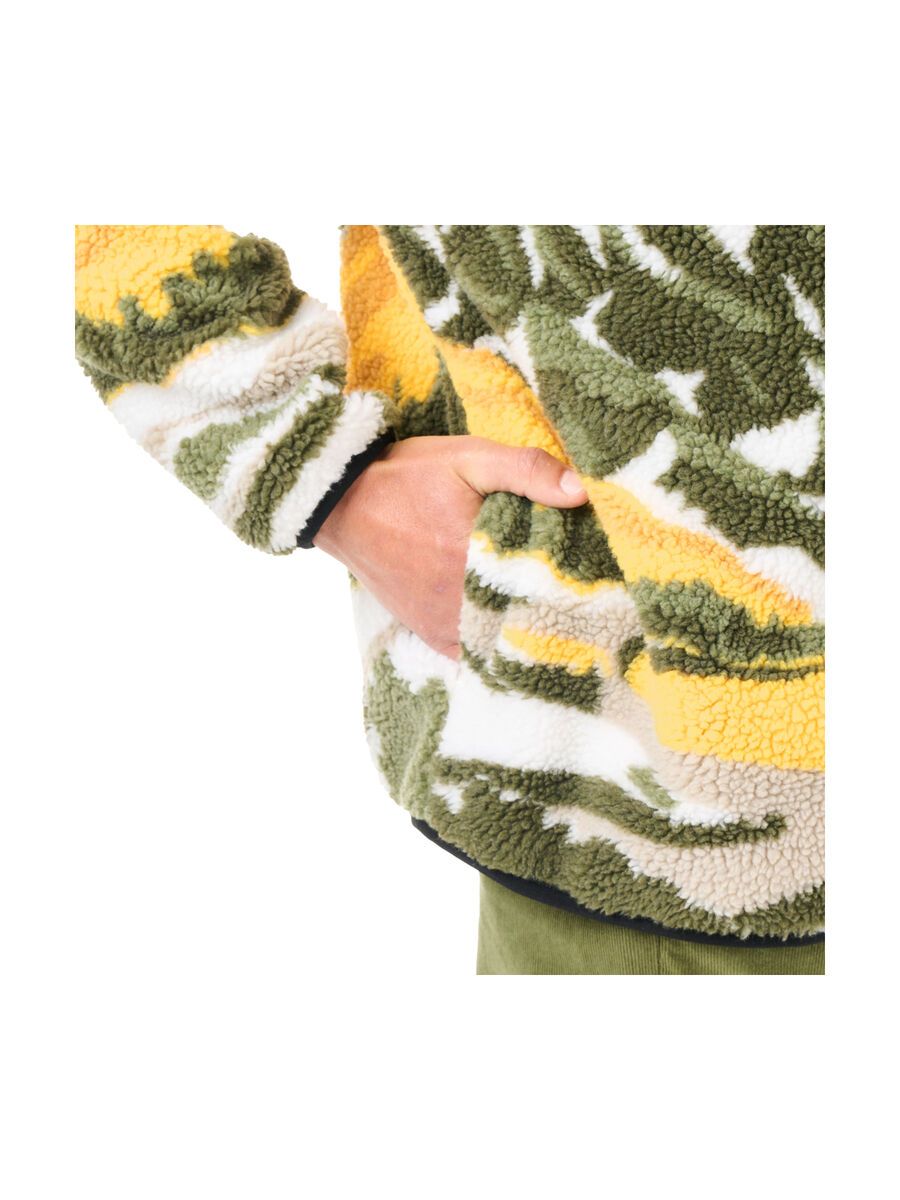 Picture Hafdals Zip Fleece, grape leaf - Bild 6
