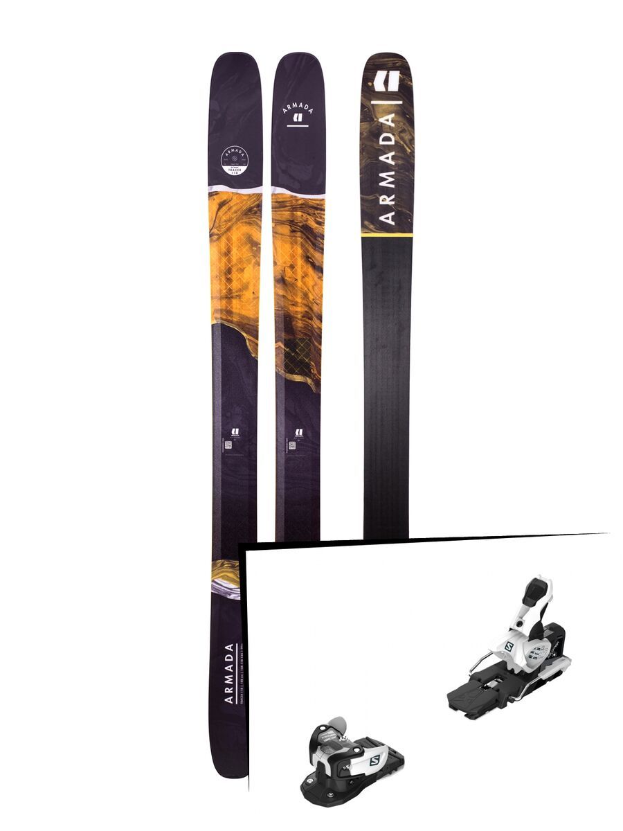 Set: Armada Tracer 118 CHX 2019 + Salomon Warden MNC 13 white/black - Bild 1
