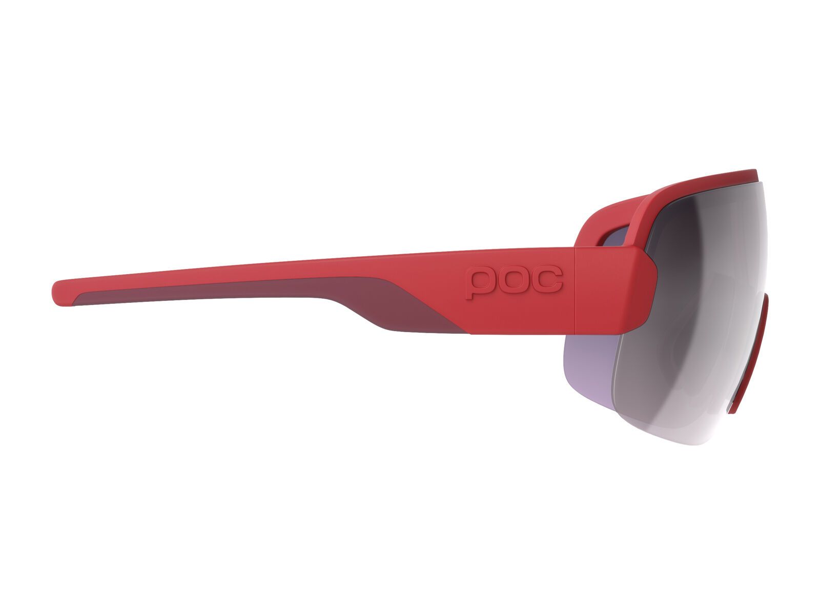 POC Aim, Clarity Road/Sunny Silver, prismane red - Bild 3