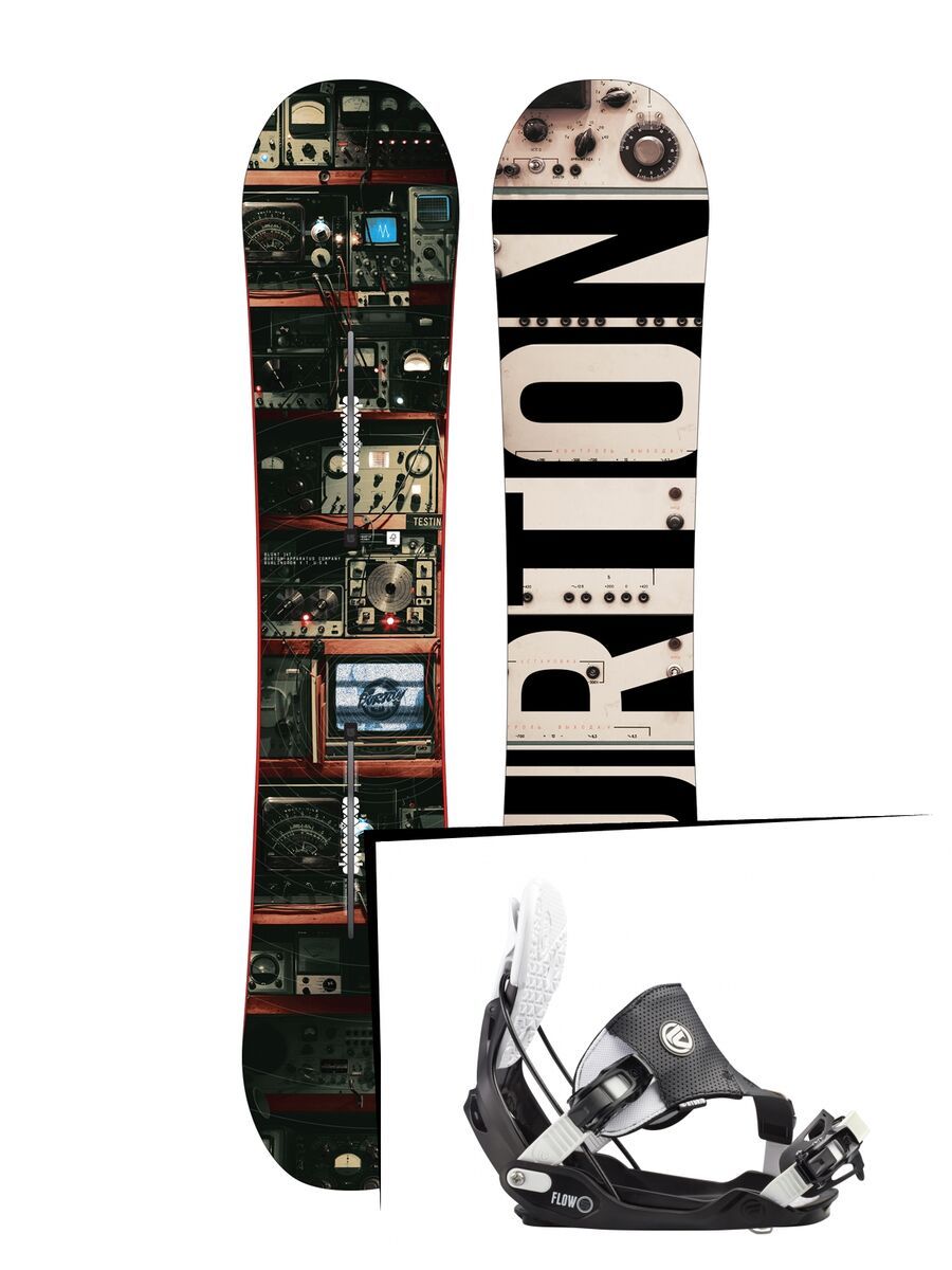 Set: Burton Blunt 2017 + Flow Five Hybrid (1513190S) - Bild 1