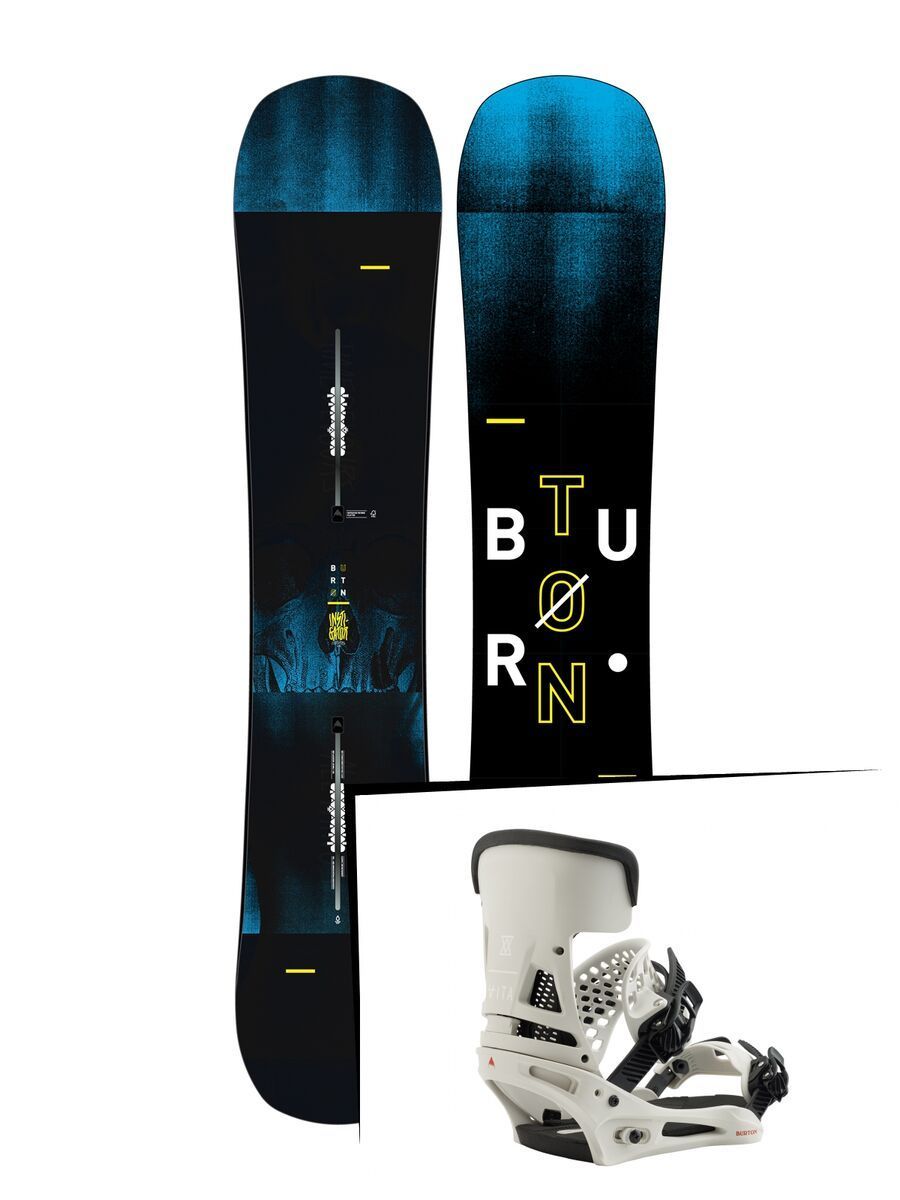 Set: Burton Instigator Wide 2019 + Burton Malavita vape cloud - Bild 1