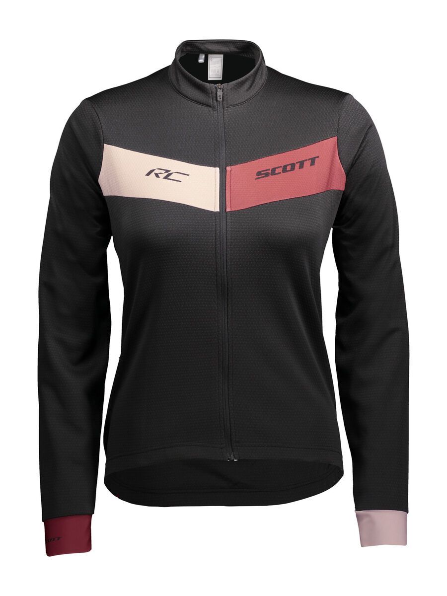 Scott RC Warm L/SL Women’s Shirt, black/ochre red - Bild 1