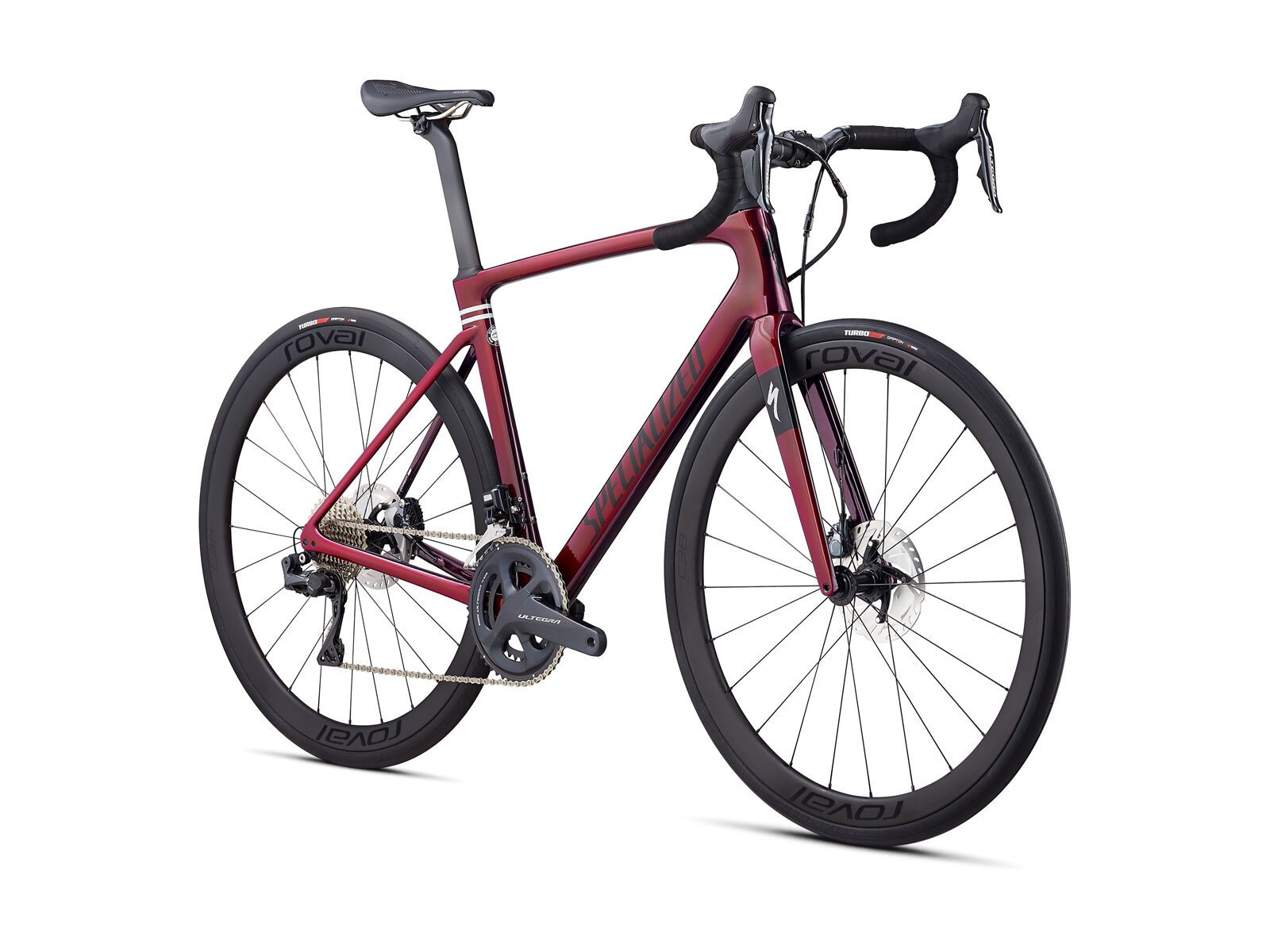 Specialized Roubaix Expert, gloss crimson - cast berry edge fade/dove gray/black - Bild 2