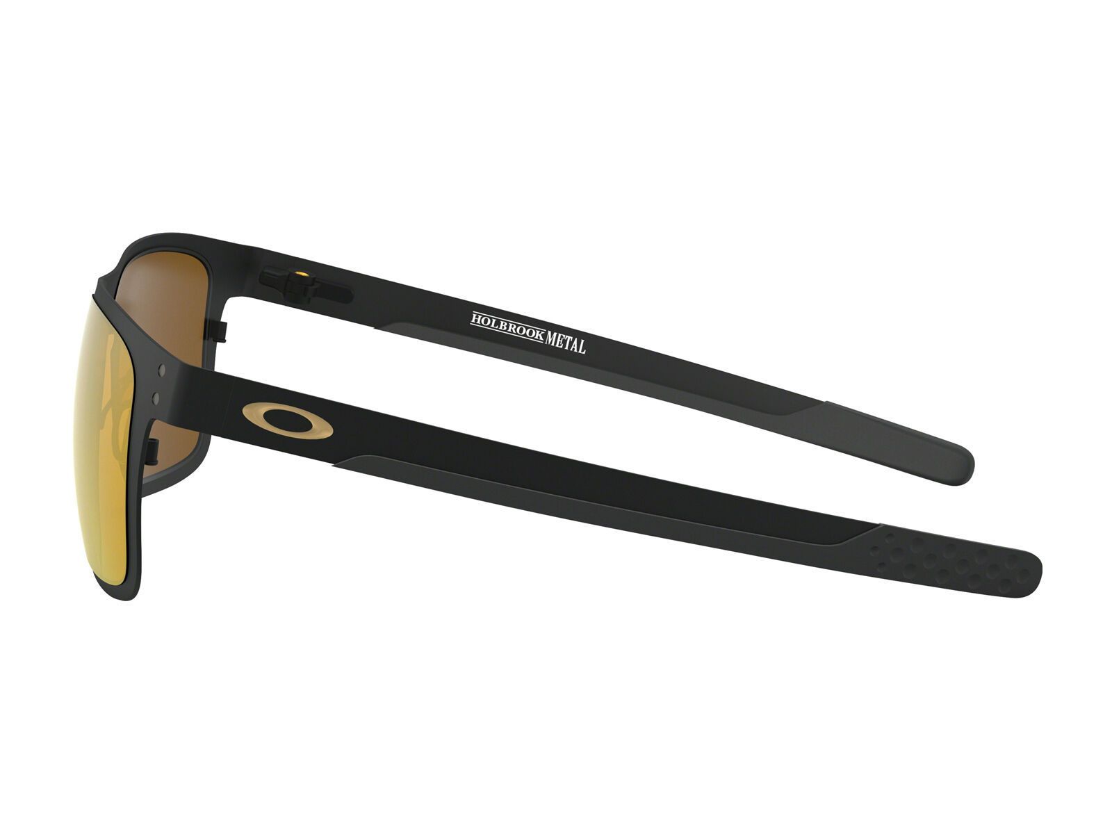 Oakley Holbrook Metal, matte black/Lens: 24k iridium - Bild 4