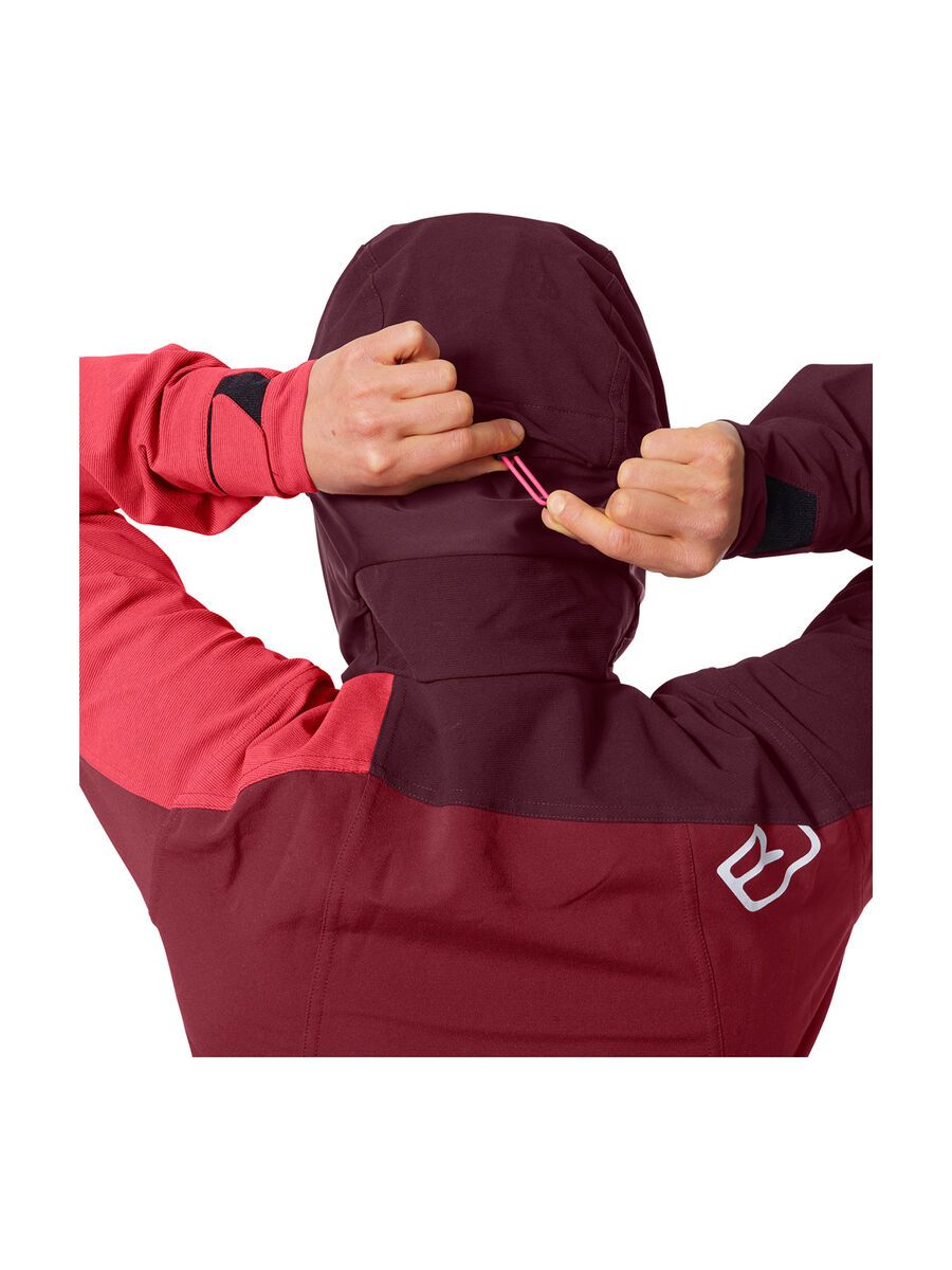 Ortovox Westalpen Softshell Jacket W, dark blood - Bild 5