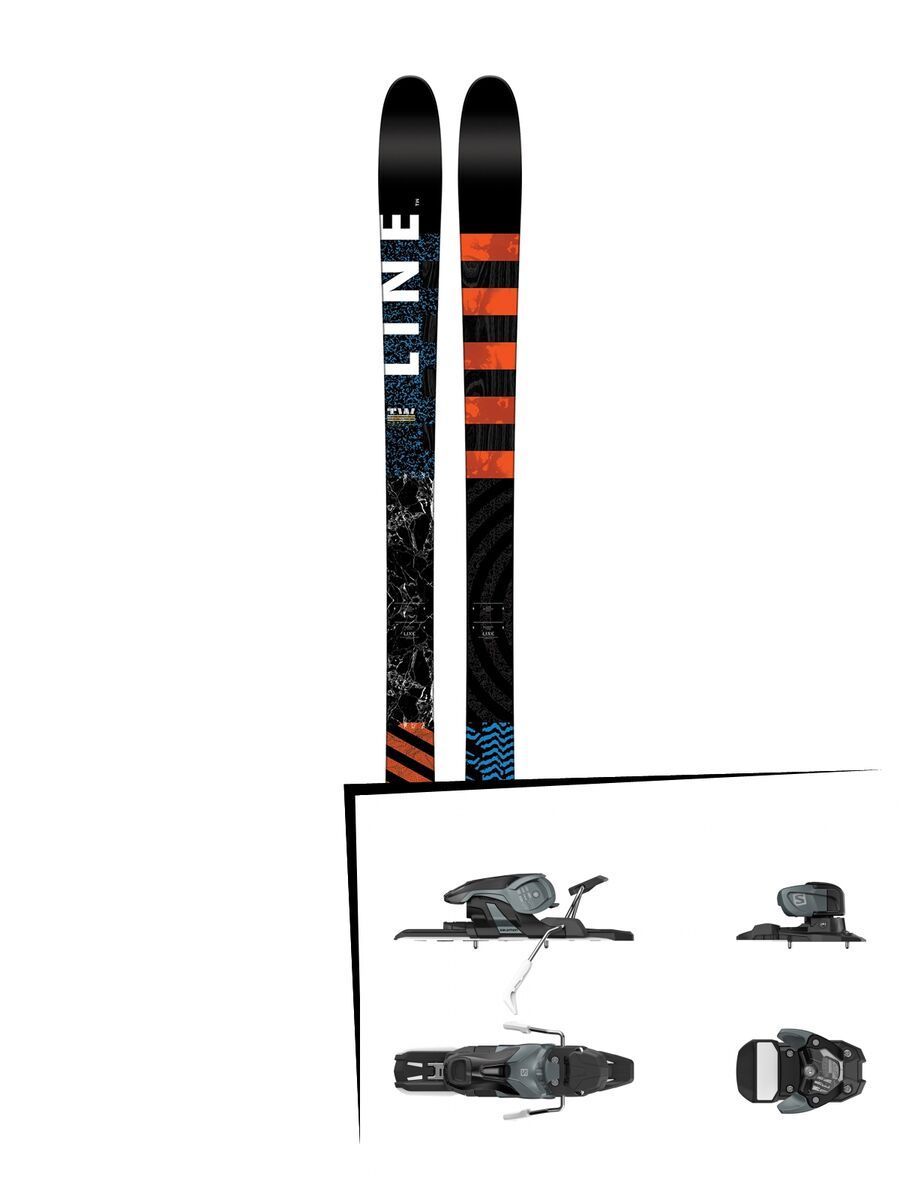 Set: Line Wallisch 2017 + Salomon Warden 11 (1706222) - Bild 1