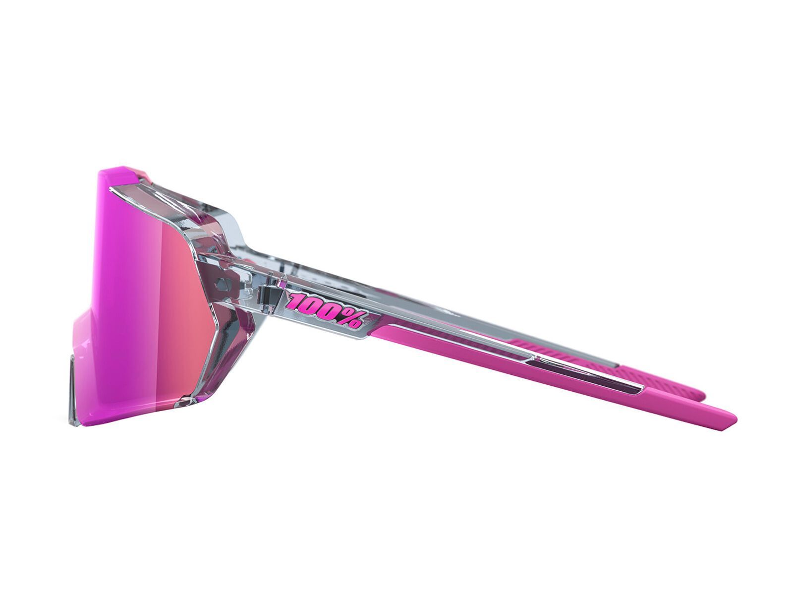 100% Korbin, Purple Multilayer Mirror / polished transl. grey - Bild 2