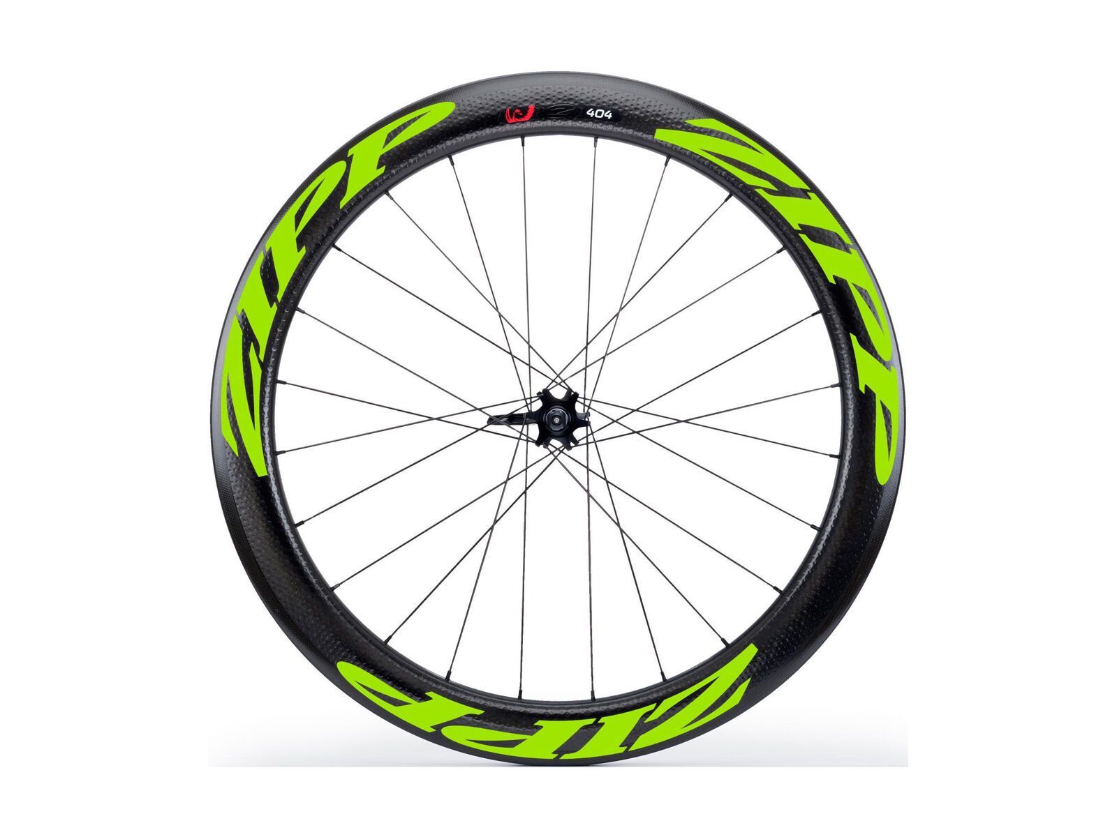 Zipp 404 Firecrest Tubular Disc-brake, schwarz/grün - Bild 1