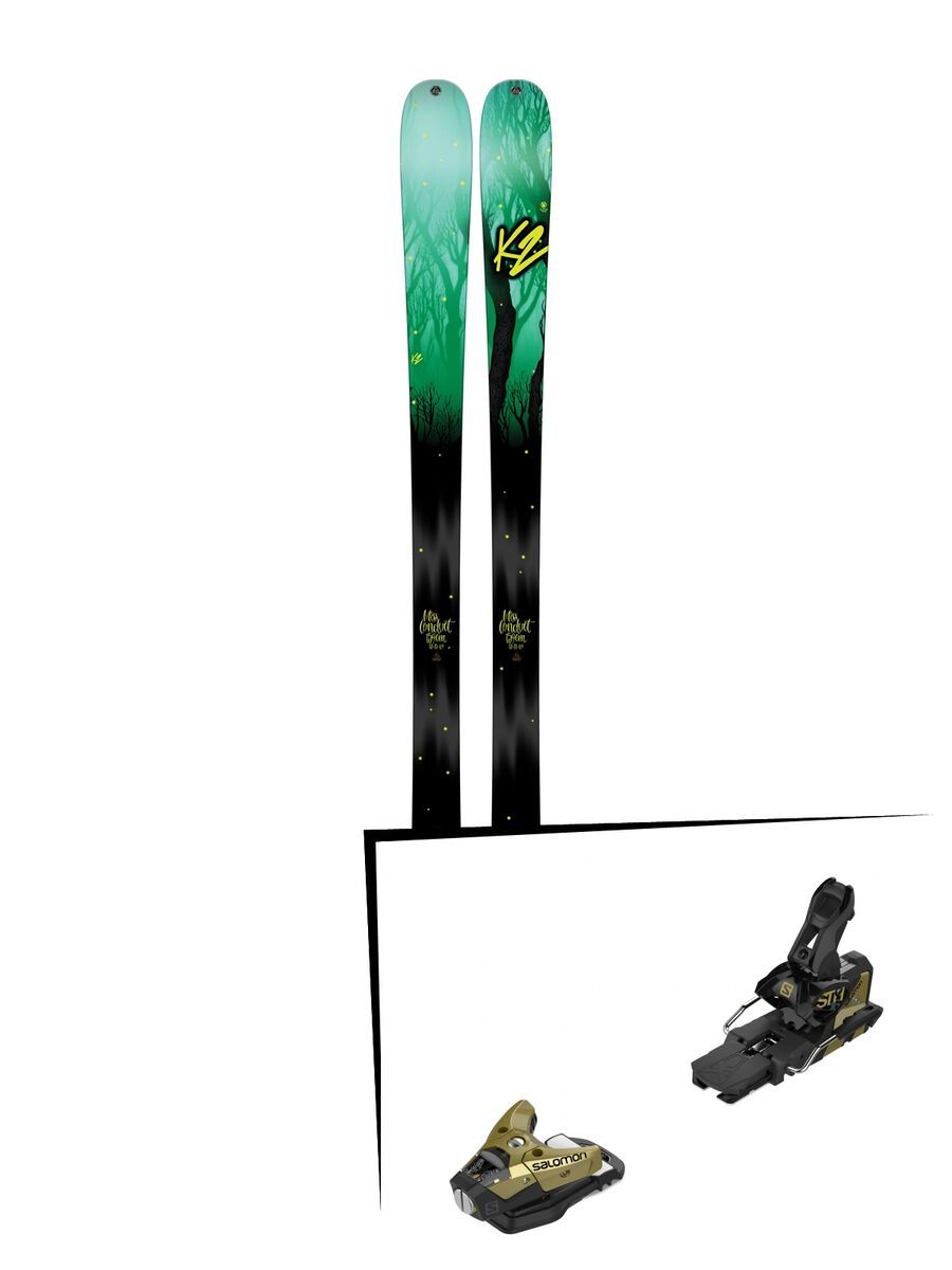 Set: K2 SKI Missconduct 2017 + Salomon STH2 WTR 16 (2212359) - Bild 1