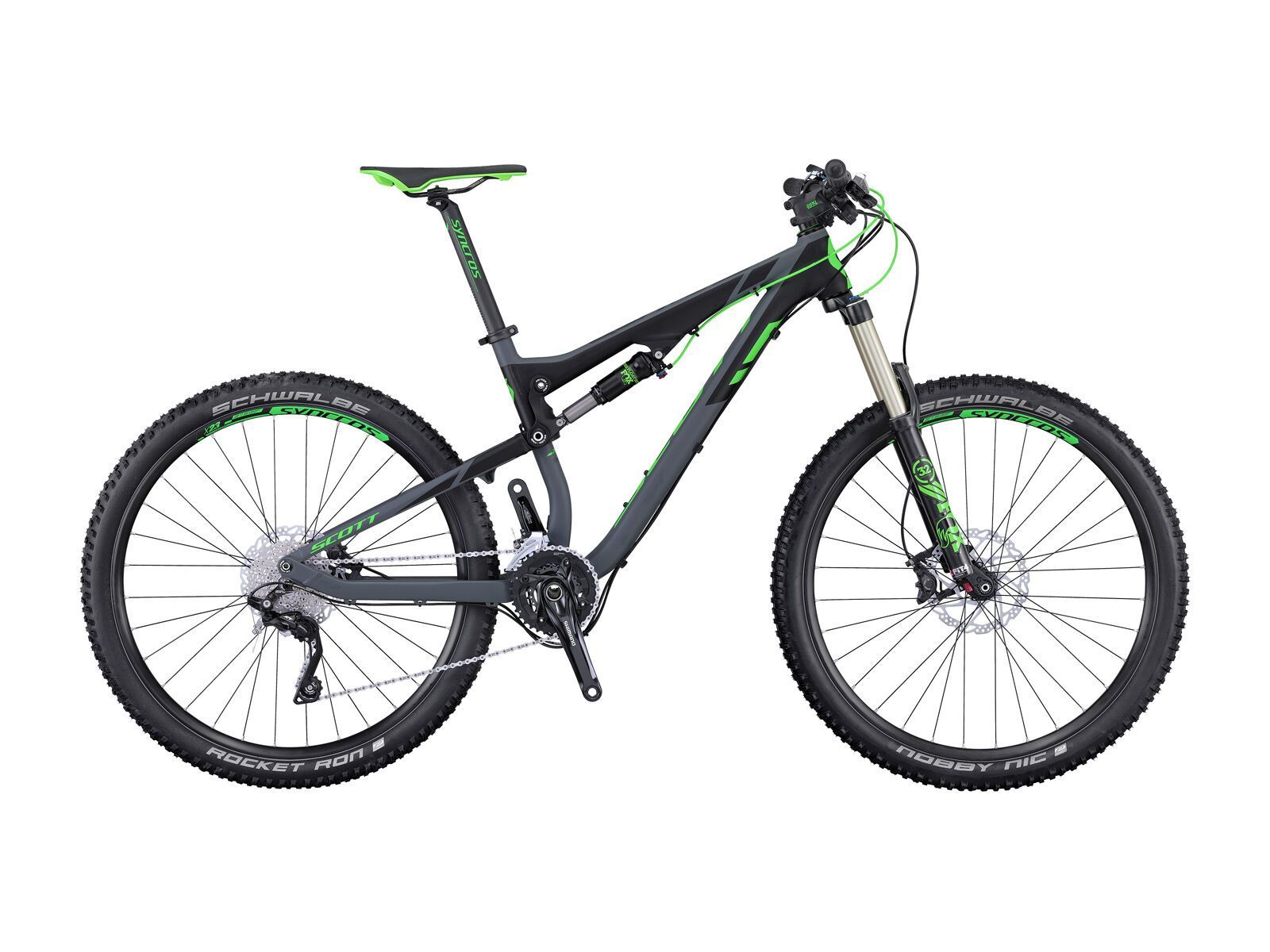 Scott Genius 740, anthracite/black/green - Bild 1