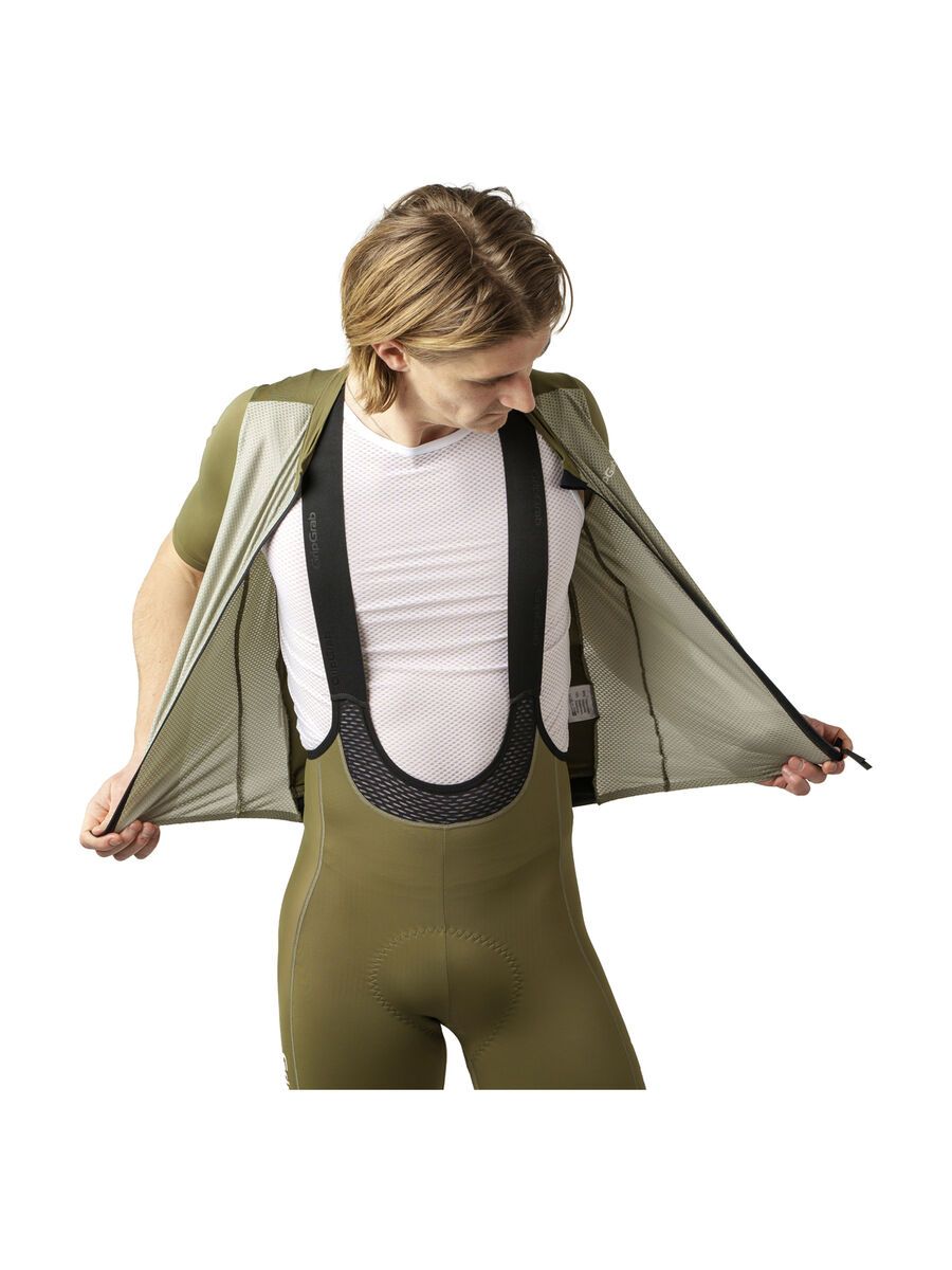 GripGrab PACR Lightweight Short Sleeve Jersey, olive green - Bild 7