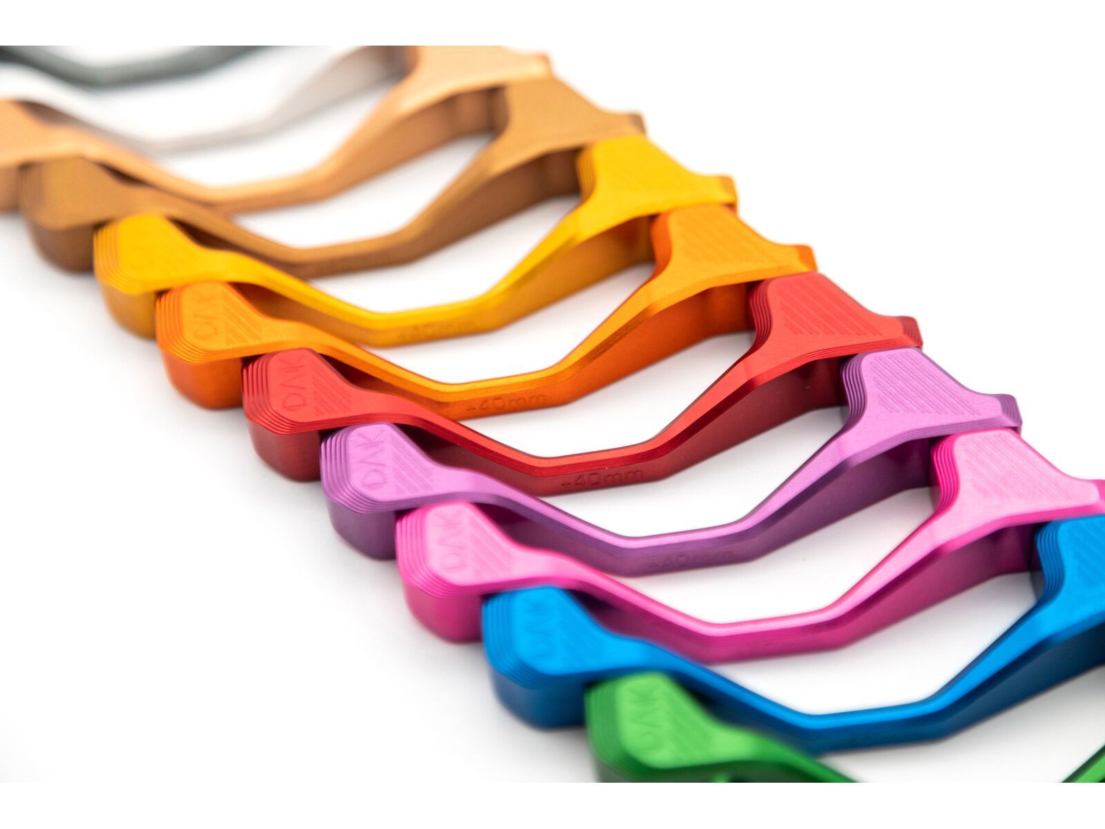 OAK Components Plasmadapt Bremsadapter PM +40/43 mm, red - Bild 5