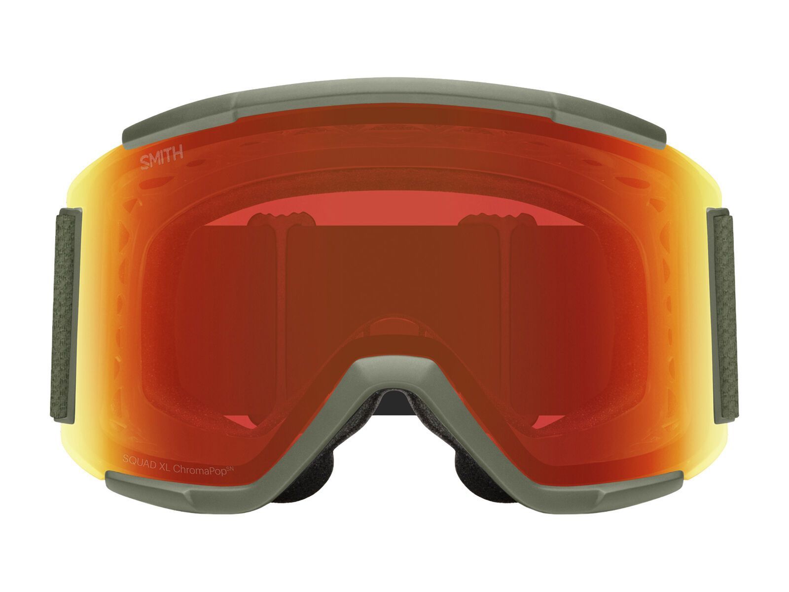 Smith Squad XL, ChromaPop Everyday Red Mirror / fatigue green - Bild 2