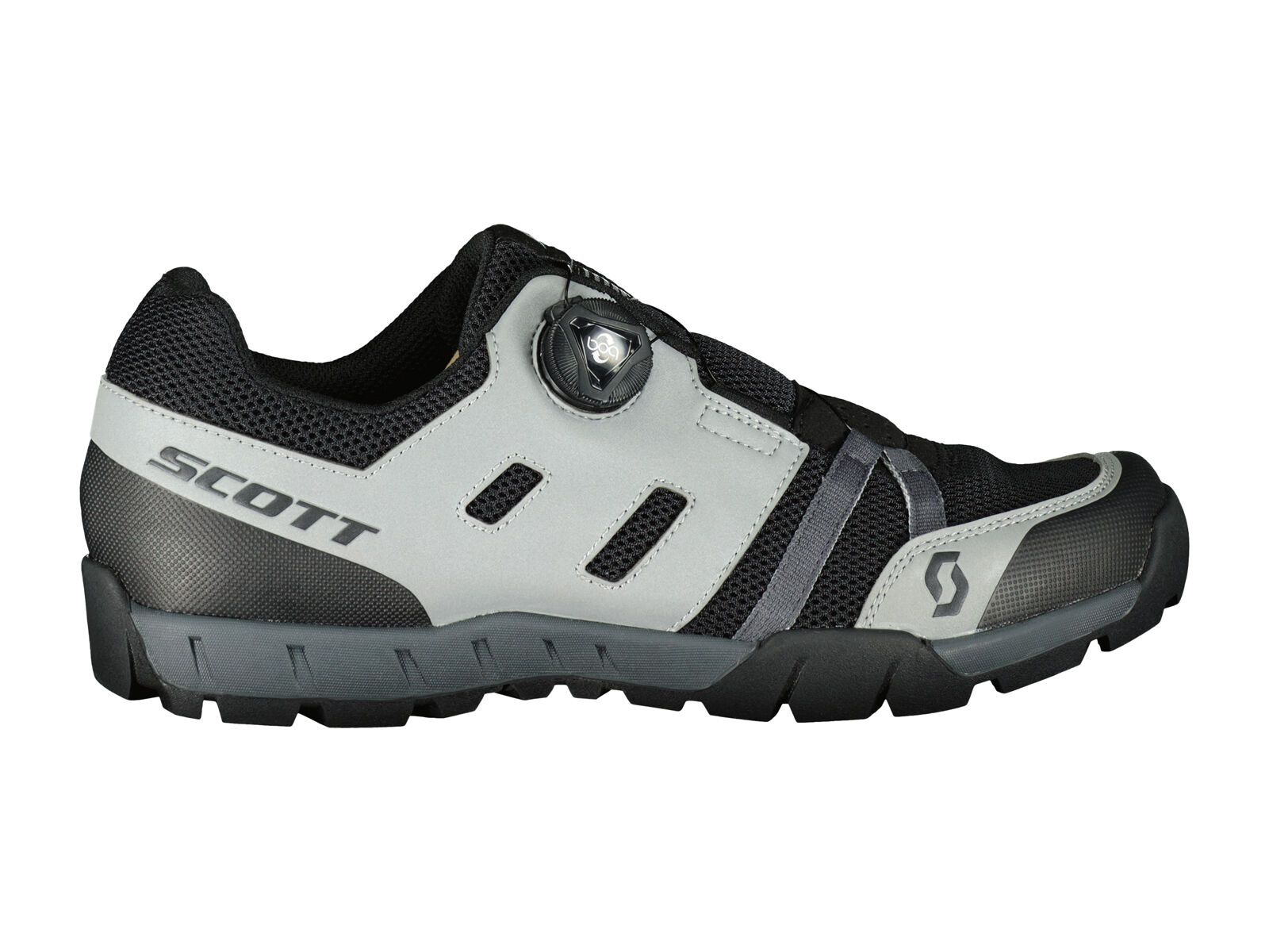 Scott Sport Crus-r BOA Reflective Shoe, refl. grey/black - Bild 1