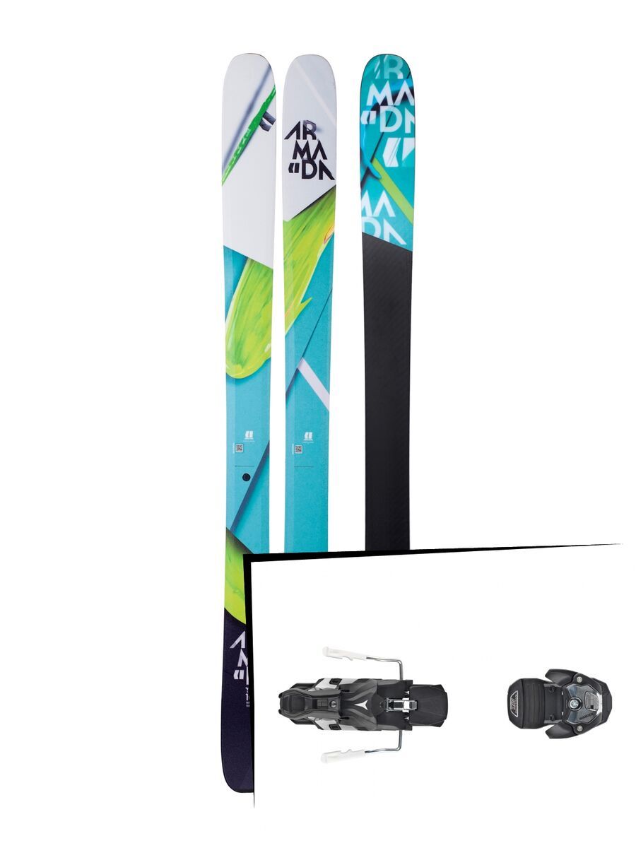 Set: Armada Trace 108 2018 + Atomic Warden MNC 13 black/black - Bild 1