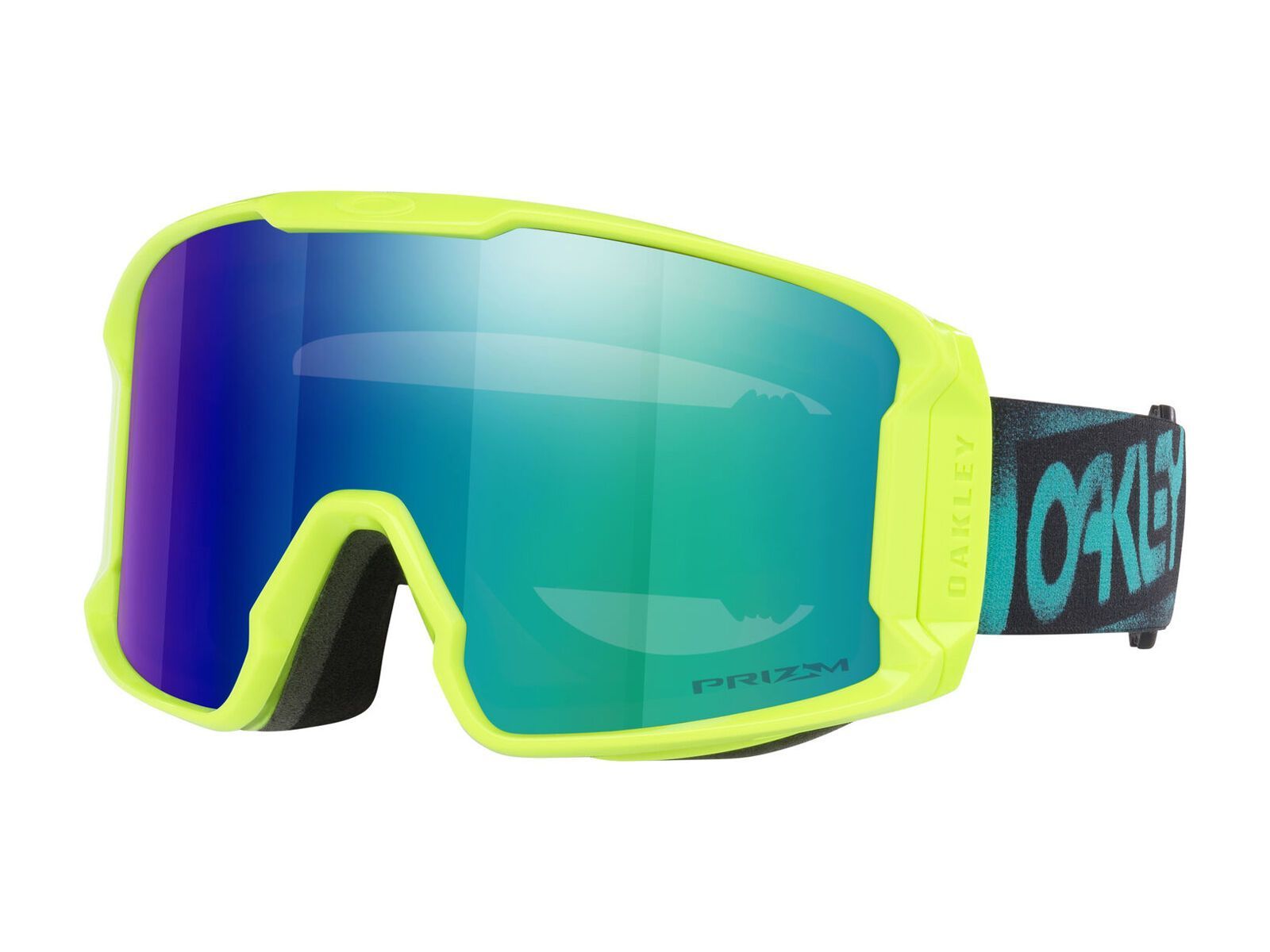 Oakley Line Miner M, Prizm Snow Argon Iridium / celeste stencil - Bild 1