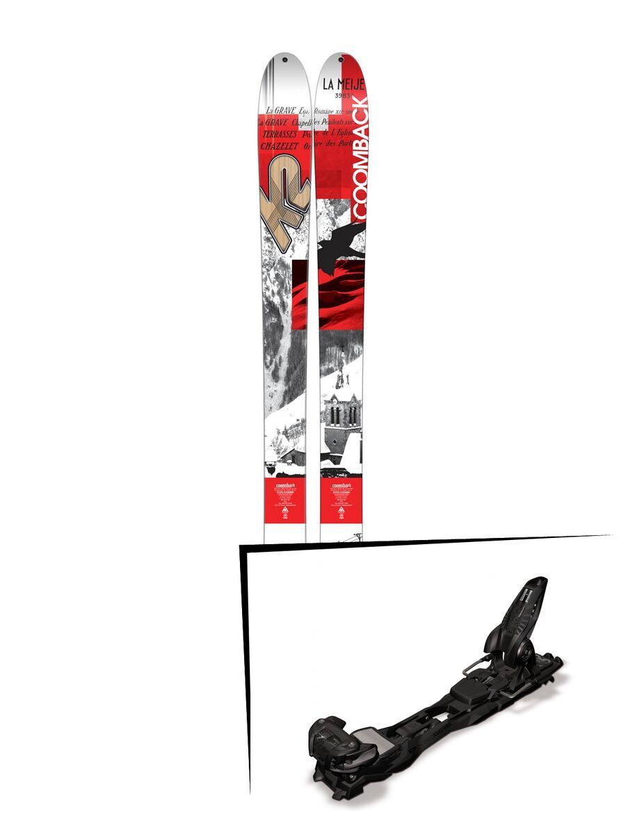 K2 SKI Set: Coomback 104 2016 + Marker Duke EPF 16 - Bild 1
