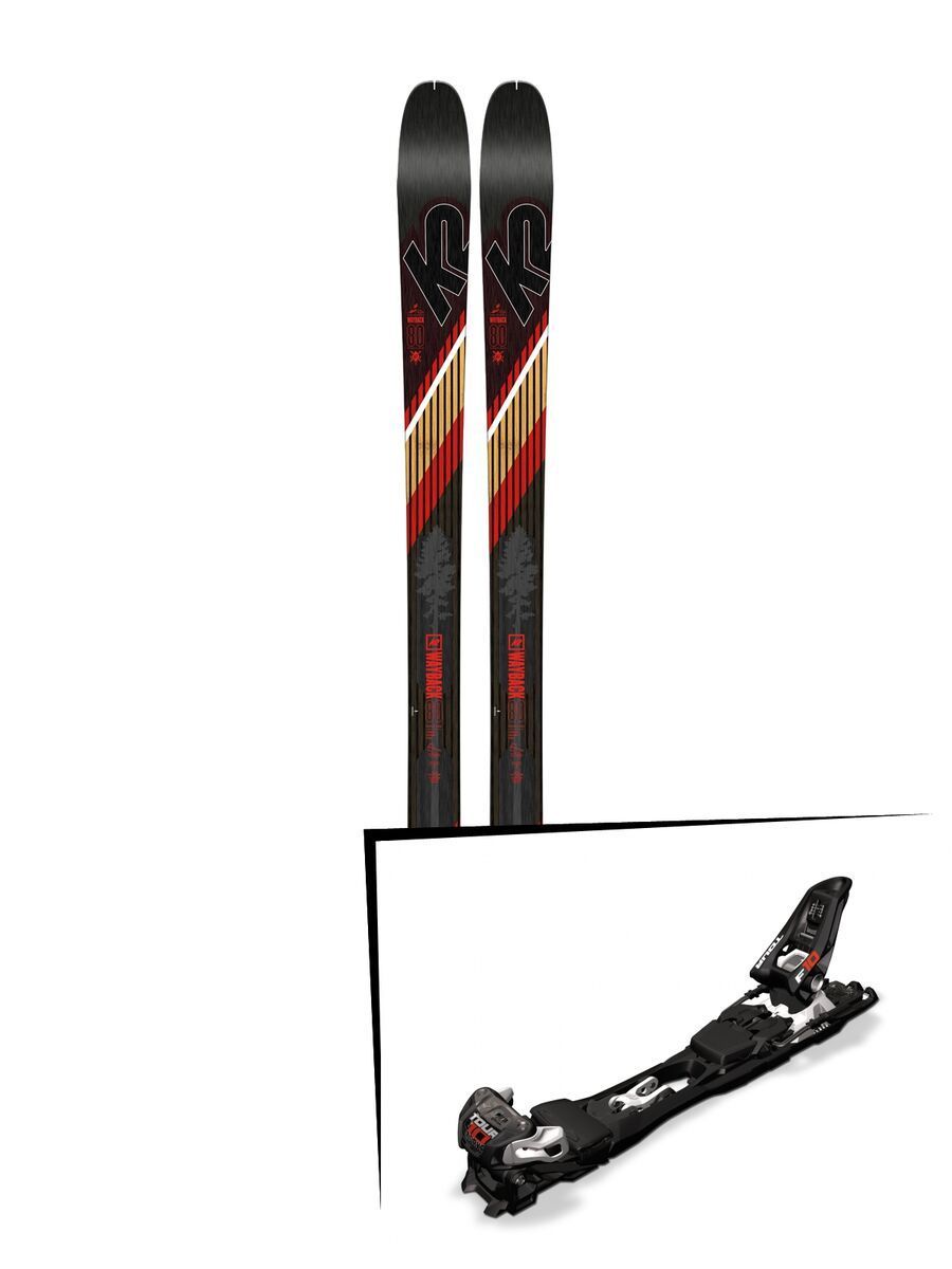Set: K2 SKI Wayback 80 2019 + Marker F10 Tour black/white - Bild 1