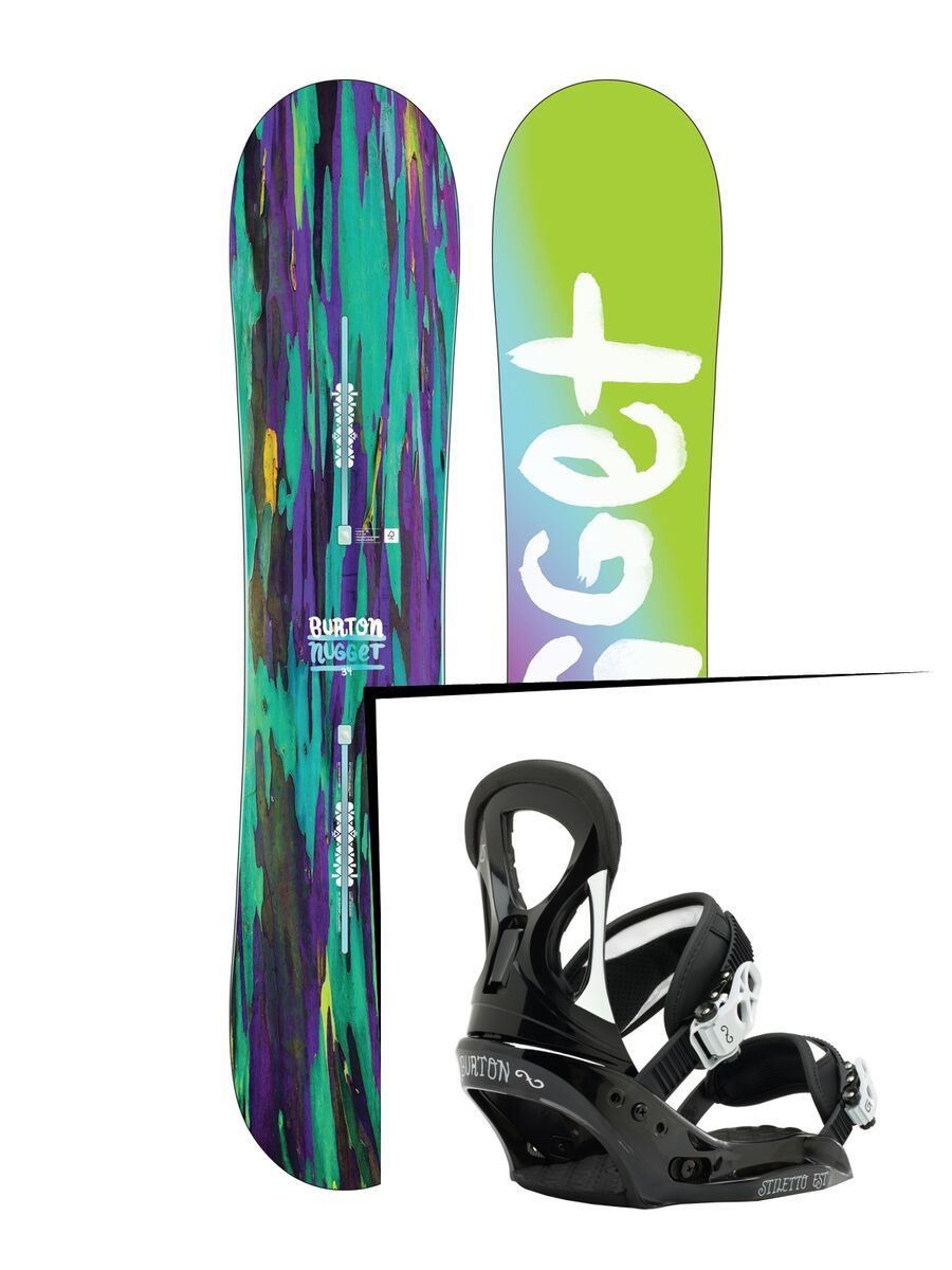 Burton Set: Nugget 2016 + Burton Stiletto EST - Bild 1
