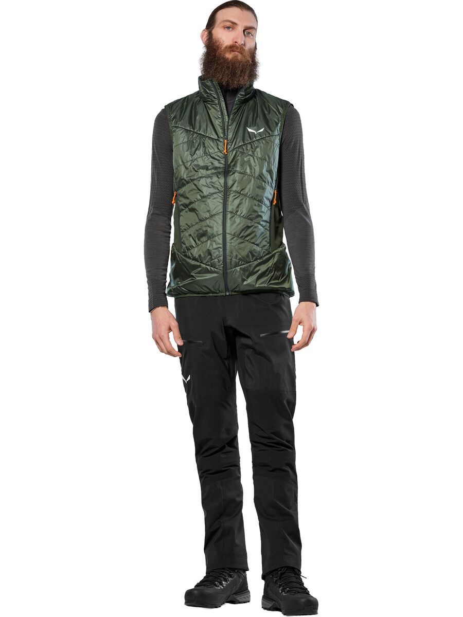 Salewa Ortles Hybrid TirolWool Responsive Weste Herren, dark olive - Bild 4