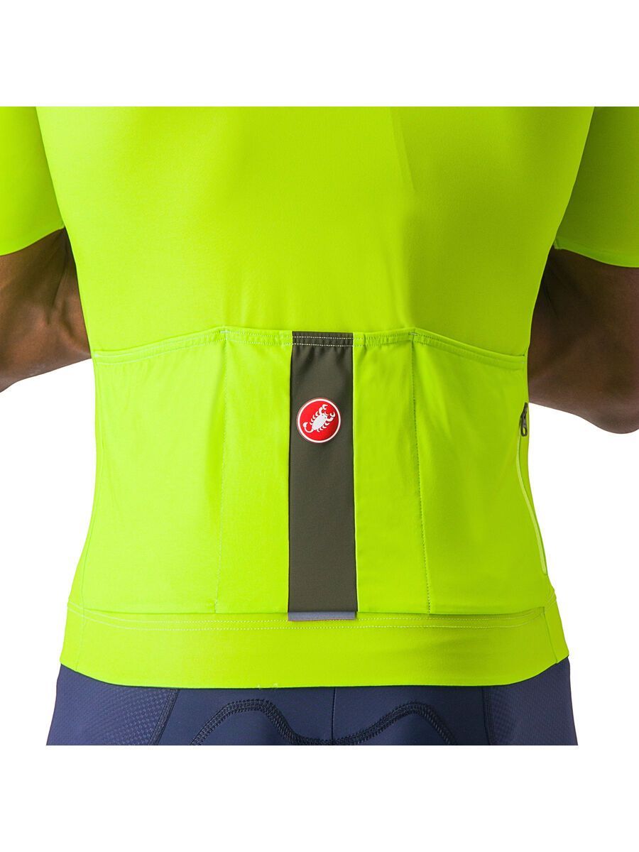 Castelli Elements Jersey, electric lime/deep green - Bild 4