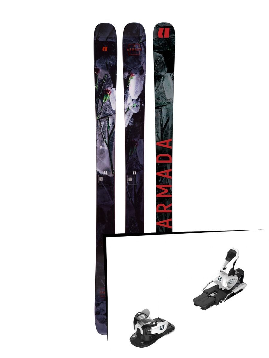 Set: Armada Arw 96 2019 + Salomon Warden MNC 13 white/black - Bild 1