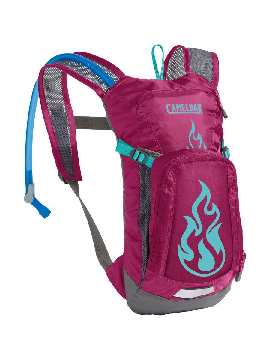 Camelbak Mini M.U.L.E. - Trinkrucksack, baton rouge / flames - Bild 1