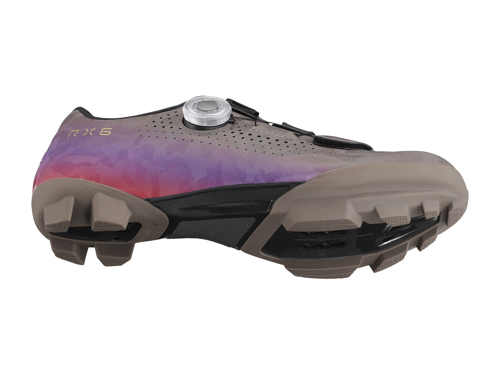 Shimano SH-RX600W Gravel Womens, gray/purple - Bild 4